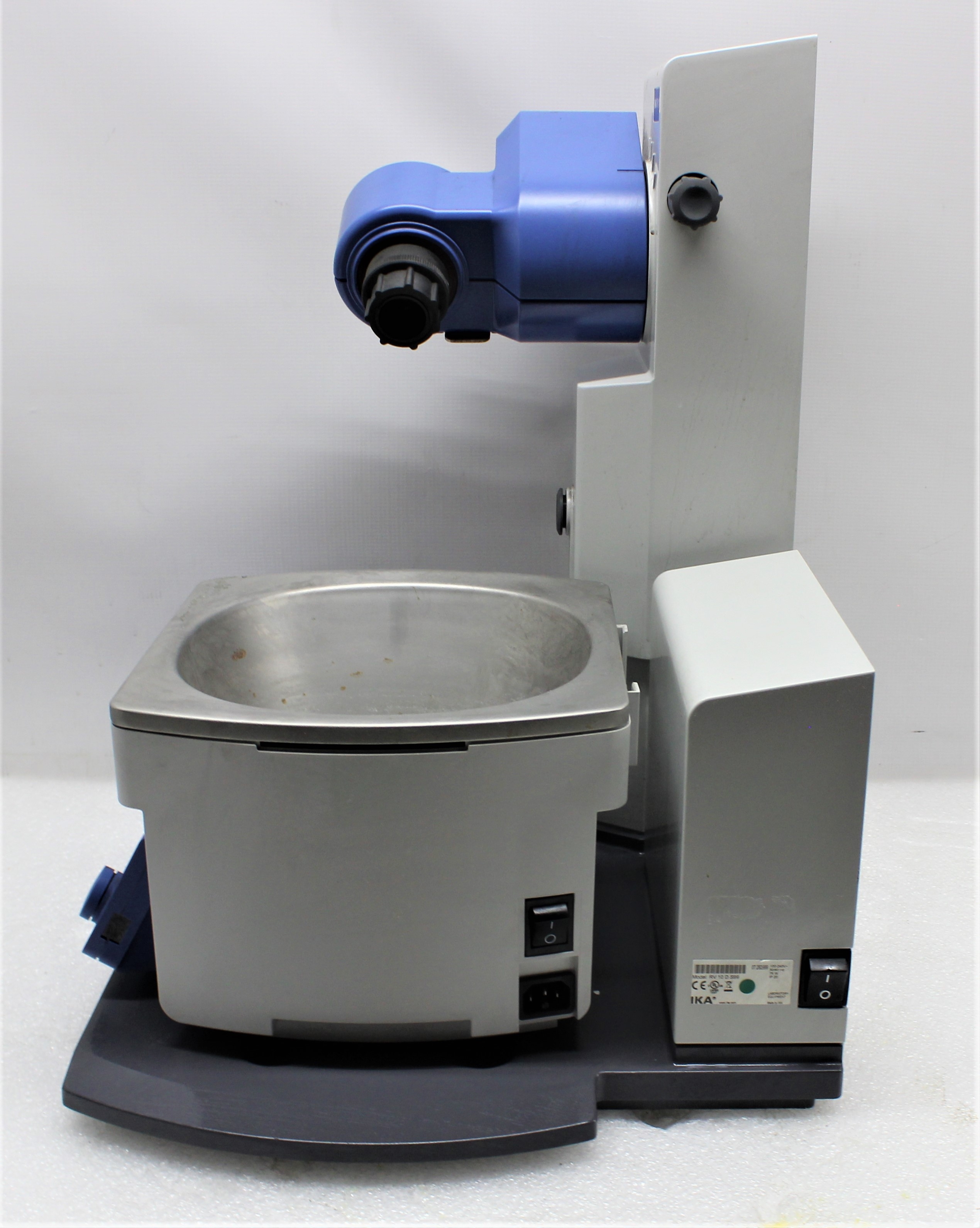 IKA RV 10 D S99 Rotary Evaporator, Motorized Lift, 20-280 RPM, 3L Capacity