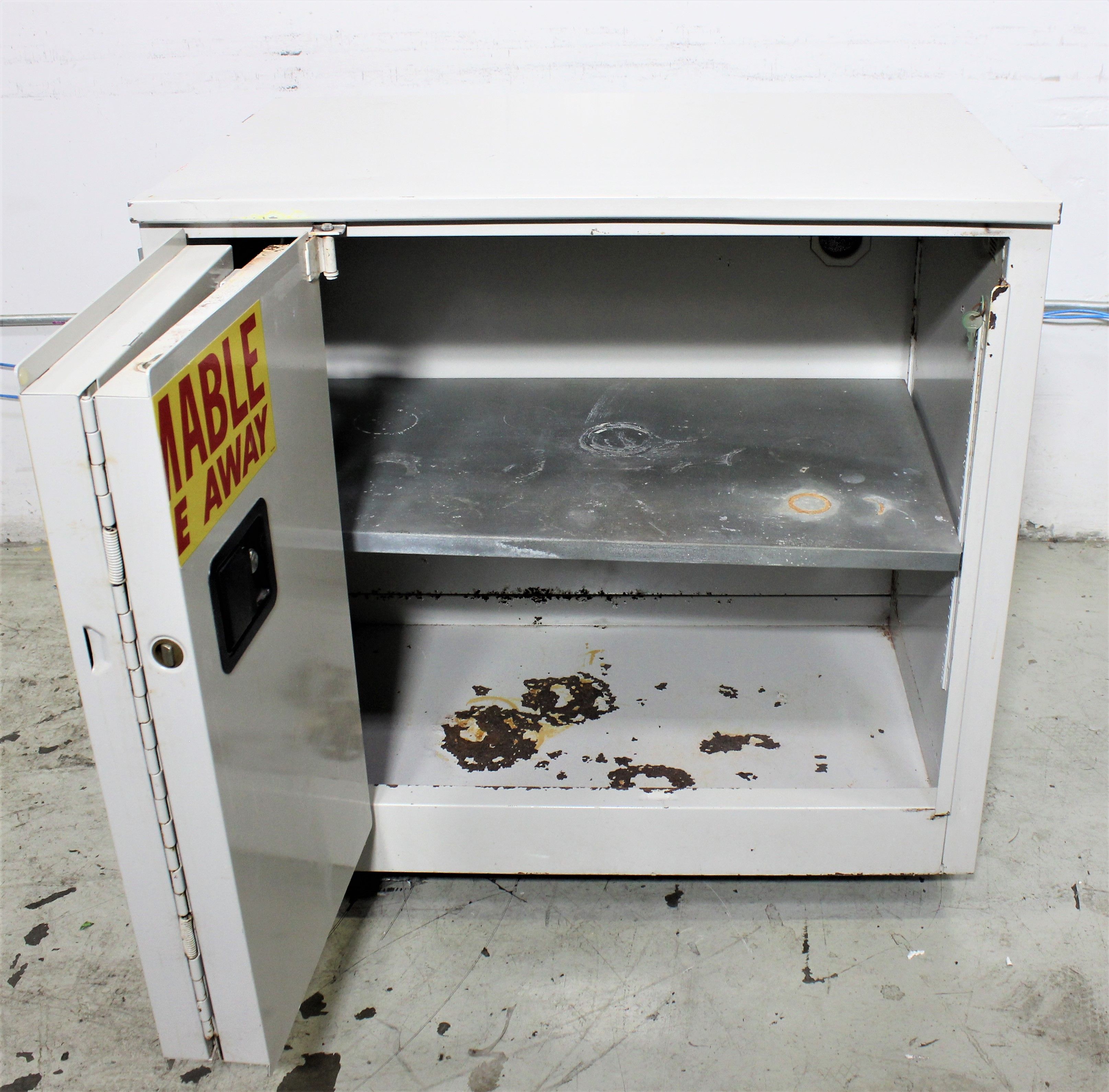 Securall A131 Storage Safety Cabinet 30 Gallon OSHA NFPA Compliant Used