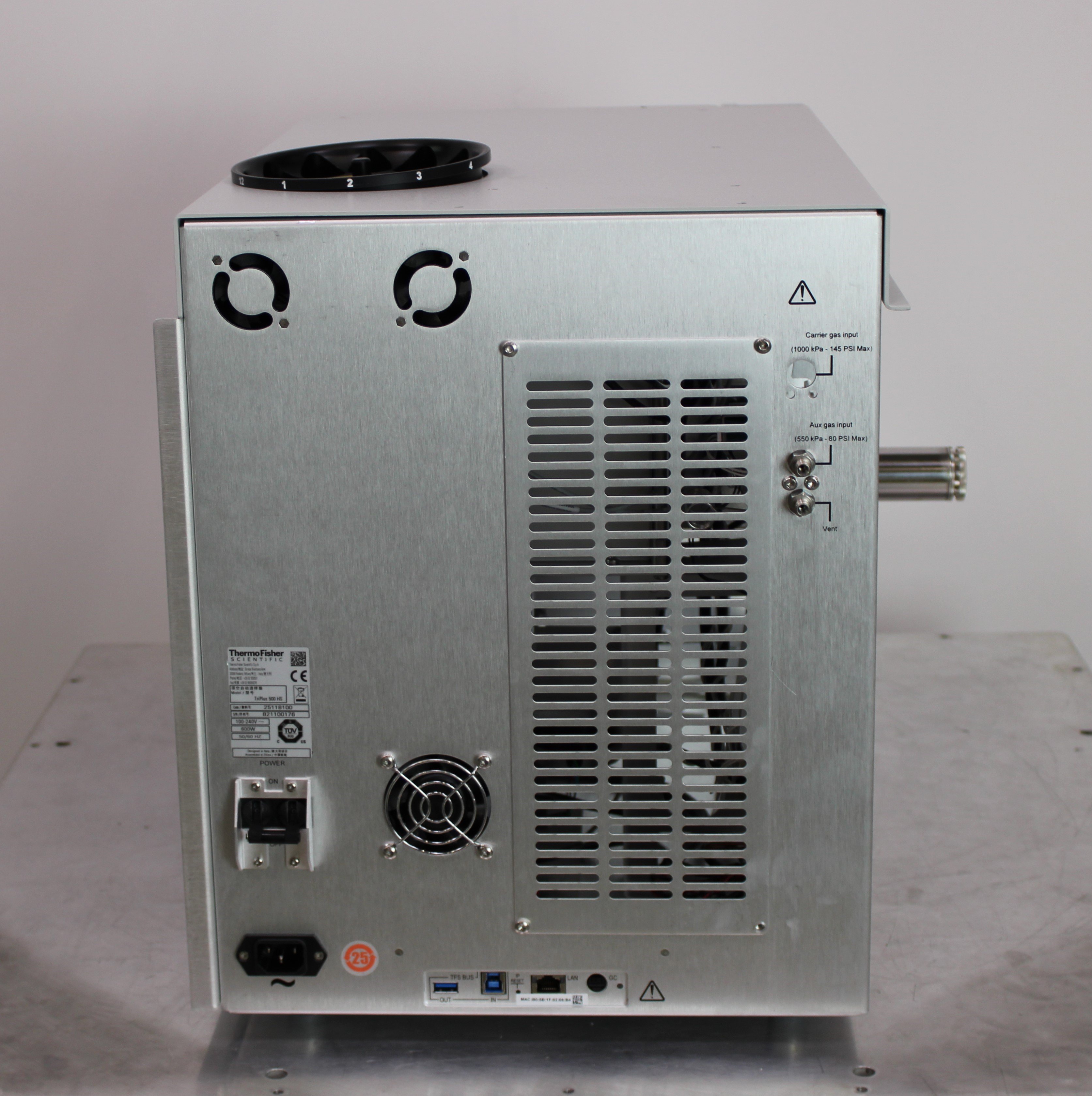 Thermo TriPlus 500 HS Autosampler for GC Analysis 240V 50/60Hz Used