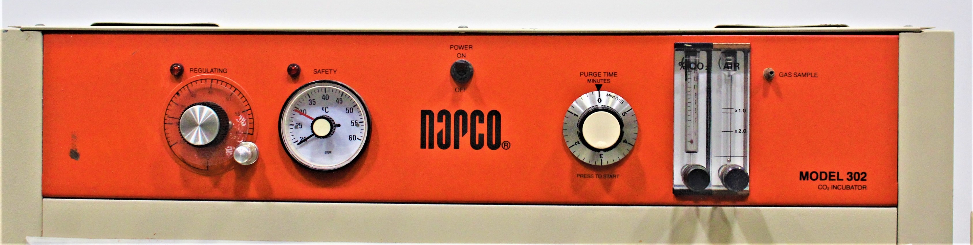 Napco 302 CO2 Incubator Safety System 0-20% Range Includes Power Cord