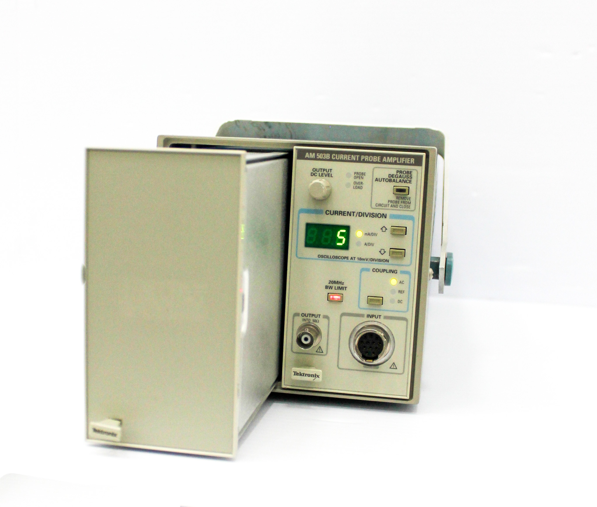 Tektronix TM502A Power Mainframe 2 Slot w/ AM503S Current Probe Amplifier