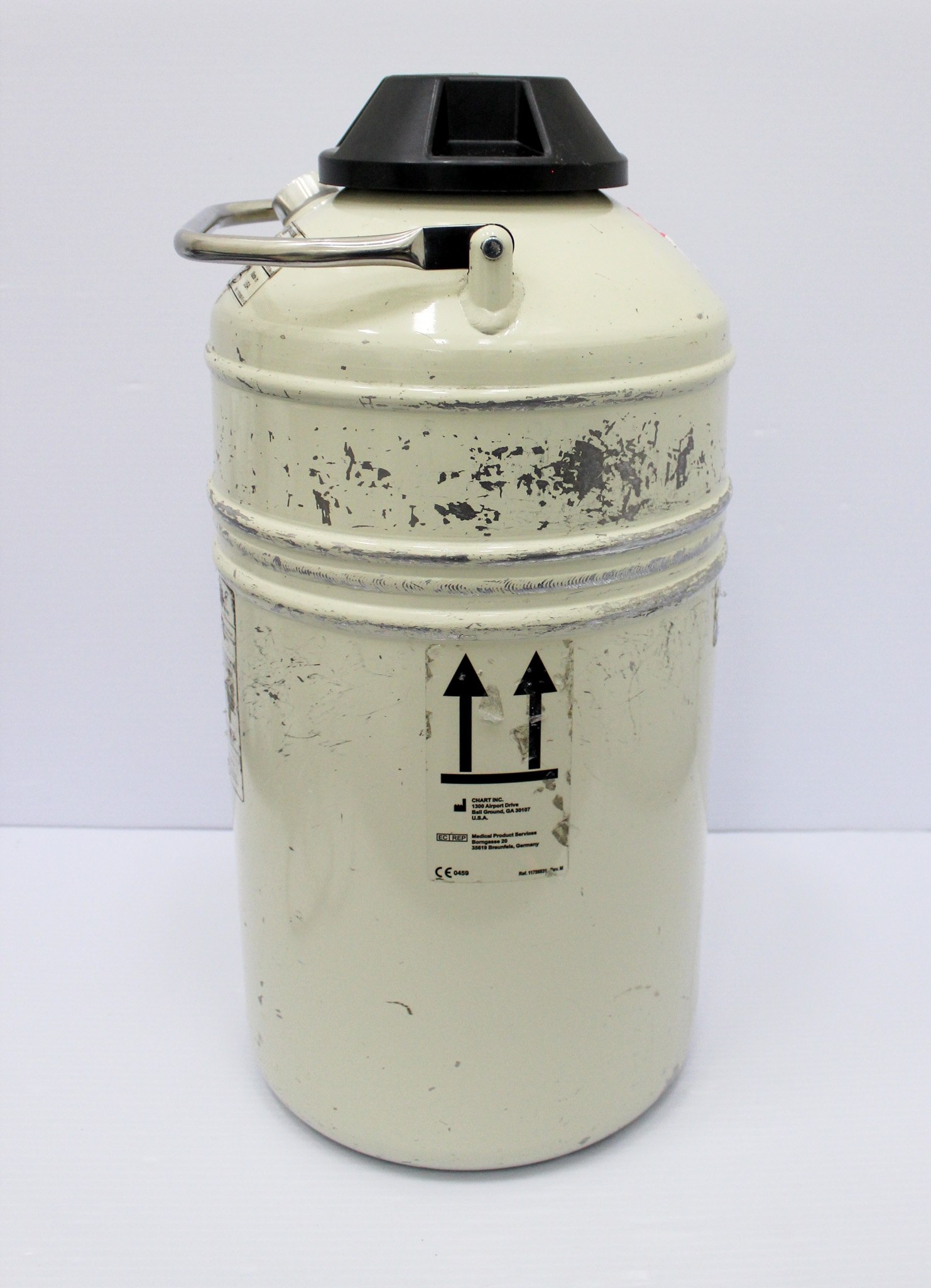 Chart Industries MVE lab10 CPD Storage Cryogenic Dewar 10L Tank