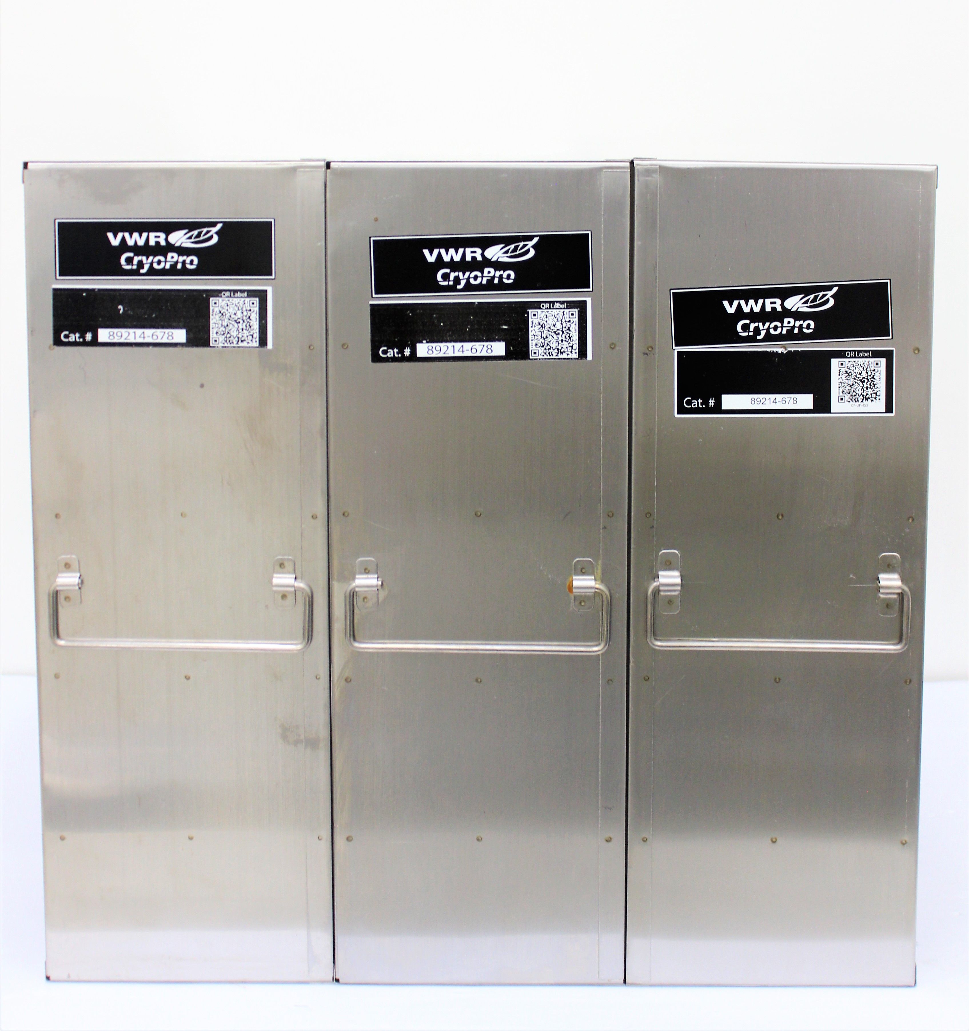 VWR 89214-678 CryoPro Freezer Rack Stainless Steel Holds 20 Cryoboxes