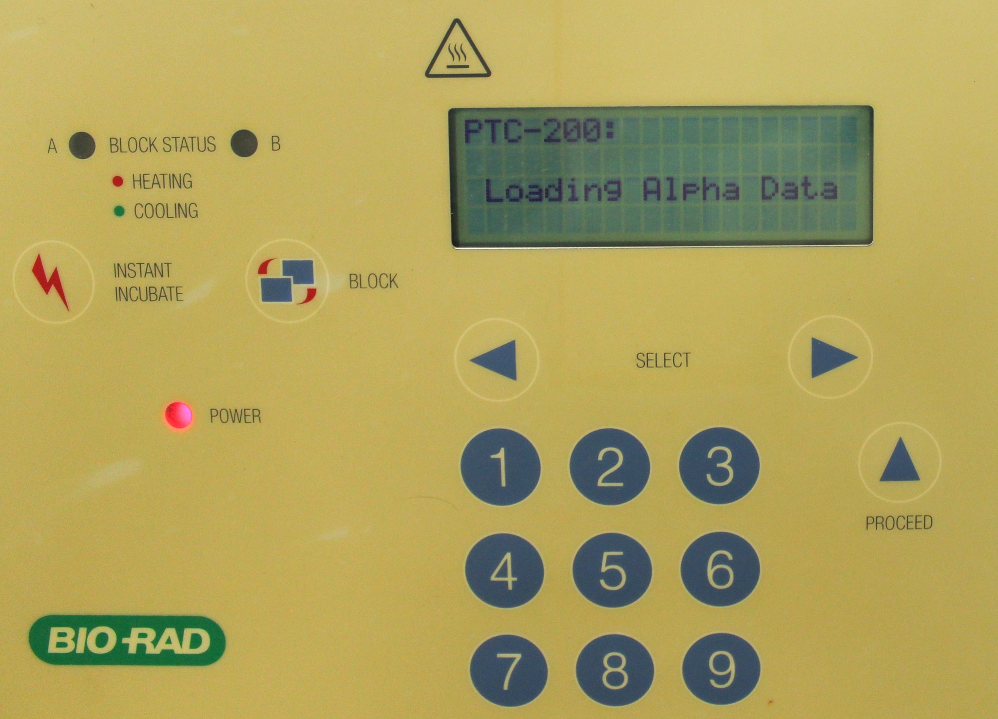 Bio Rad PTC0200 DNA Engine Thermal Cycler 96-Well High Throughput PCR