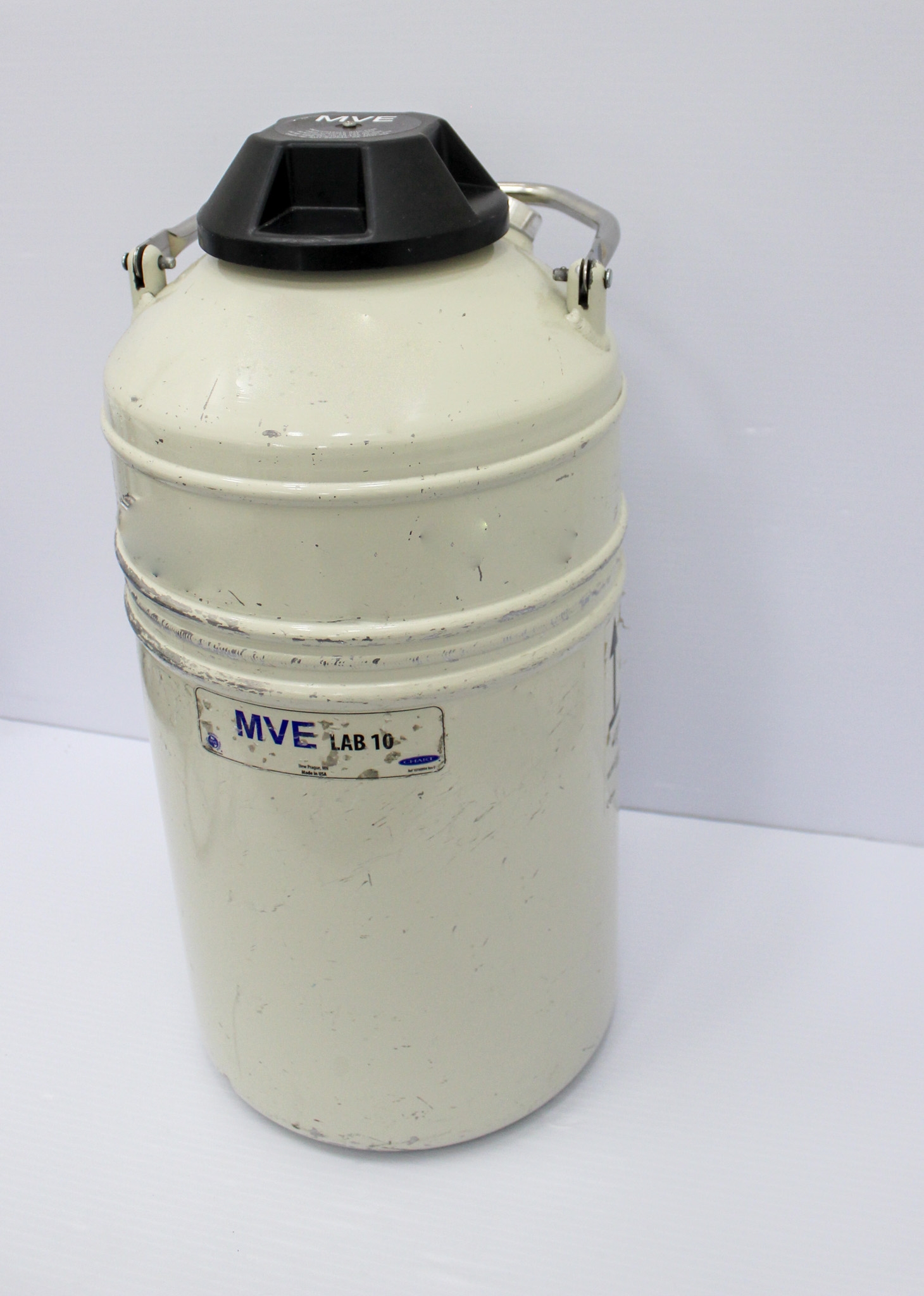 Chart MVE Lab10 Cryogenic Dewar Liquid Nitrogen Storage 10L High Efficiency