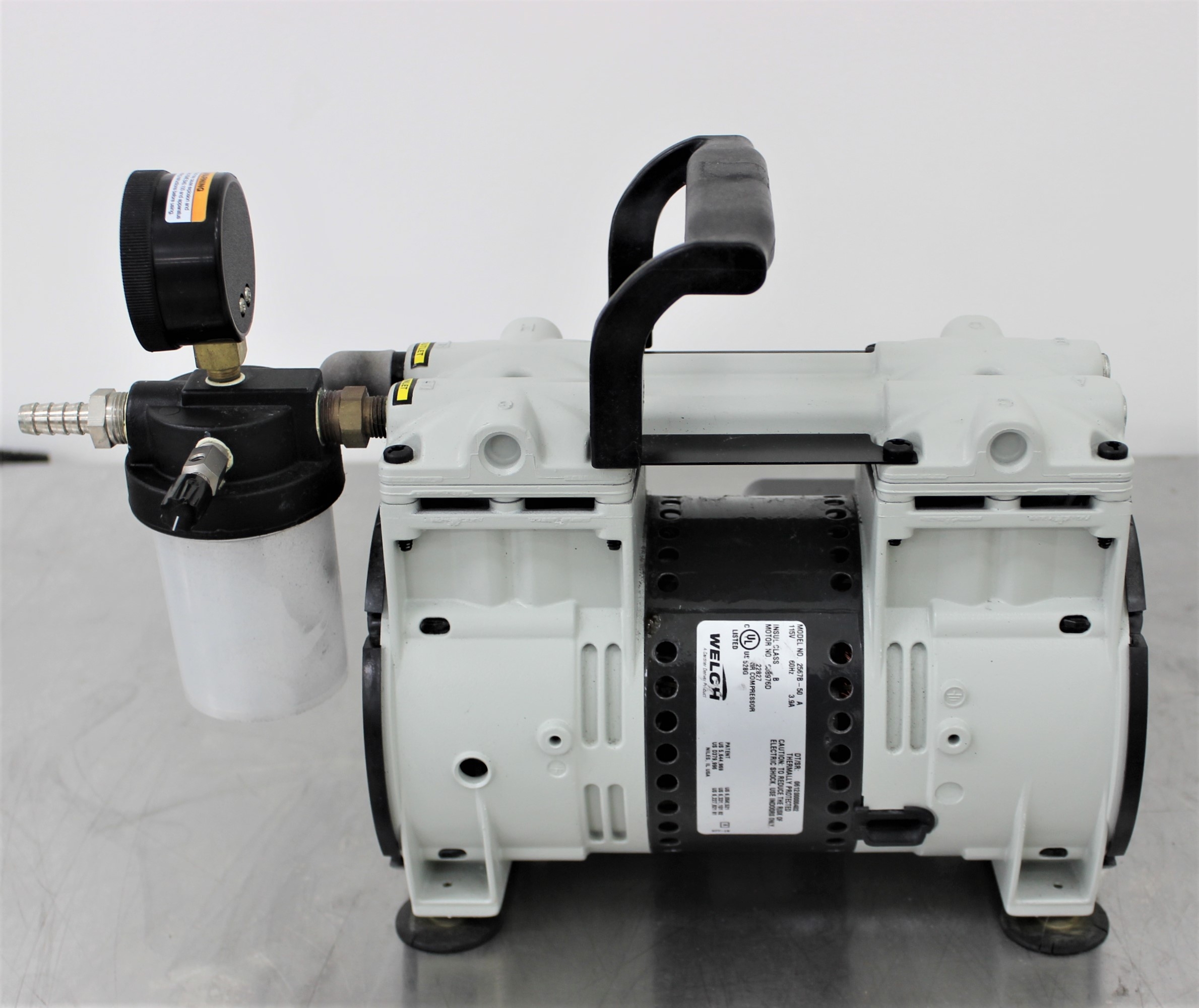 Welch 2567B-50 Vacuum Pump WOB-L Style, 100 LPM, 60 Torr, Used, VG Condition