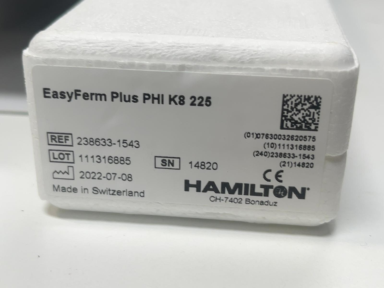 Hamilton PHI K8 225 pH Electrode for Accurate pH Measurement