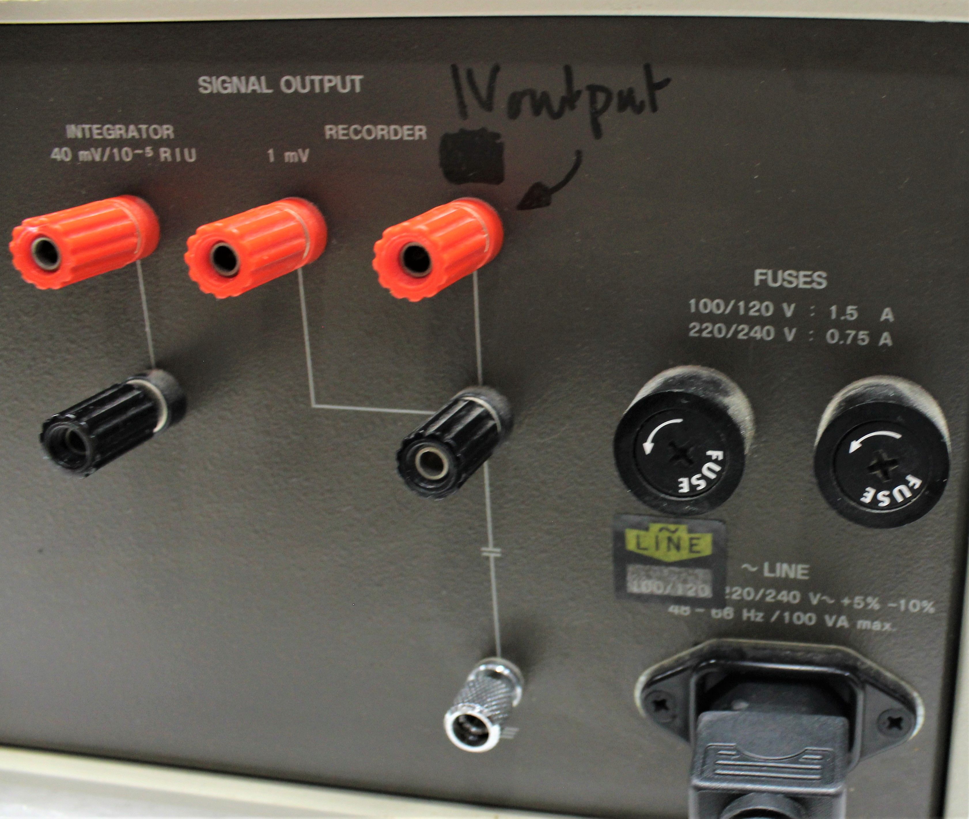 Hewlett Packard 1037A Refractive Index Detector Flow Cell Thermal Stability