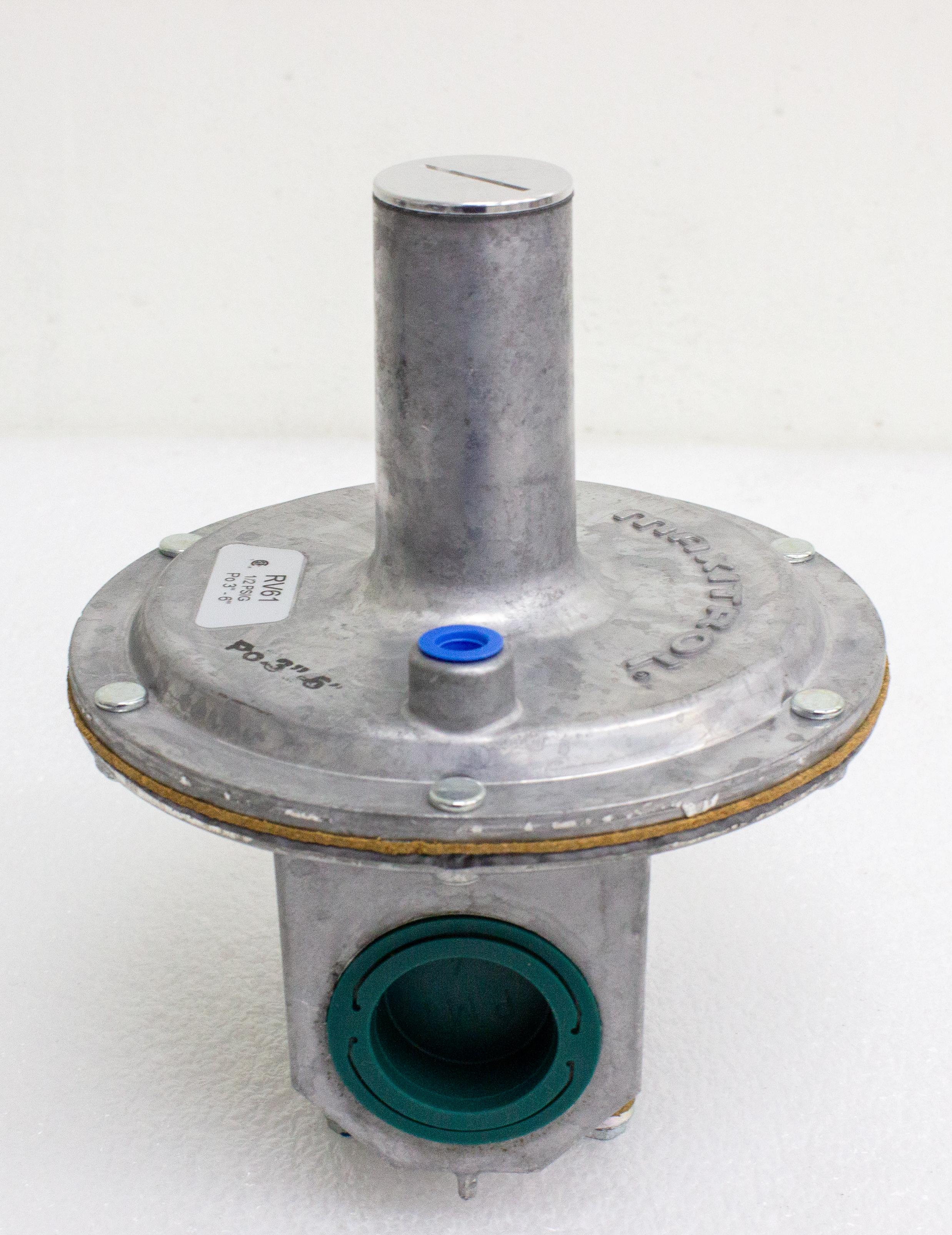 Maxitrol RV61 Gas Pressure Regulator for Fuel & Noncorrosive Gases