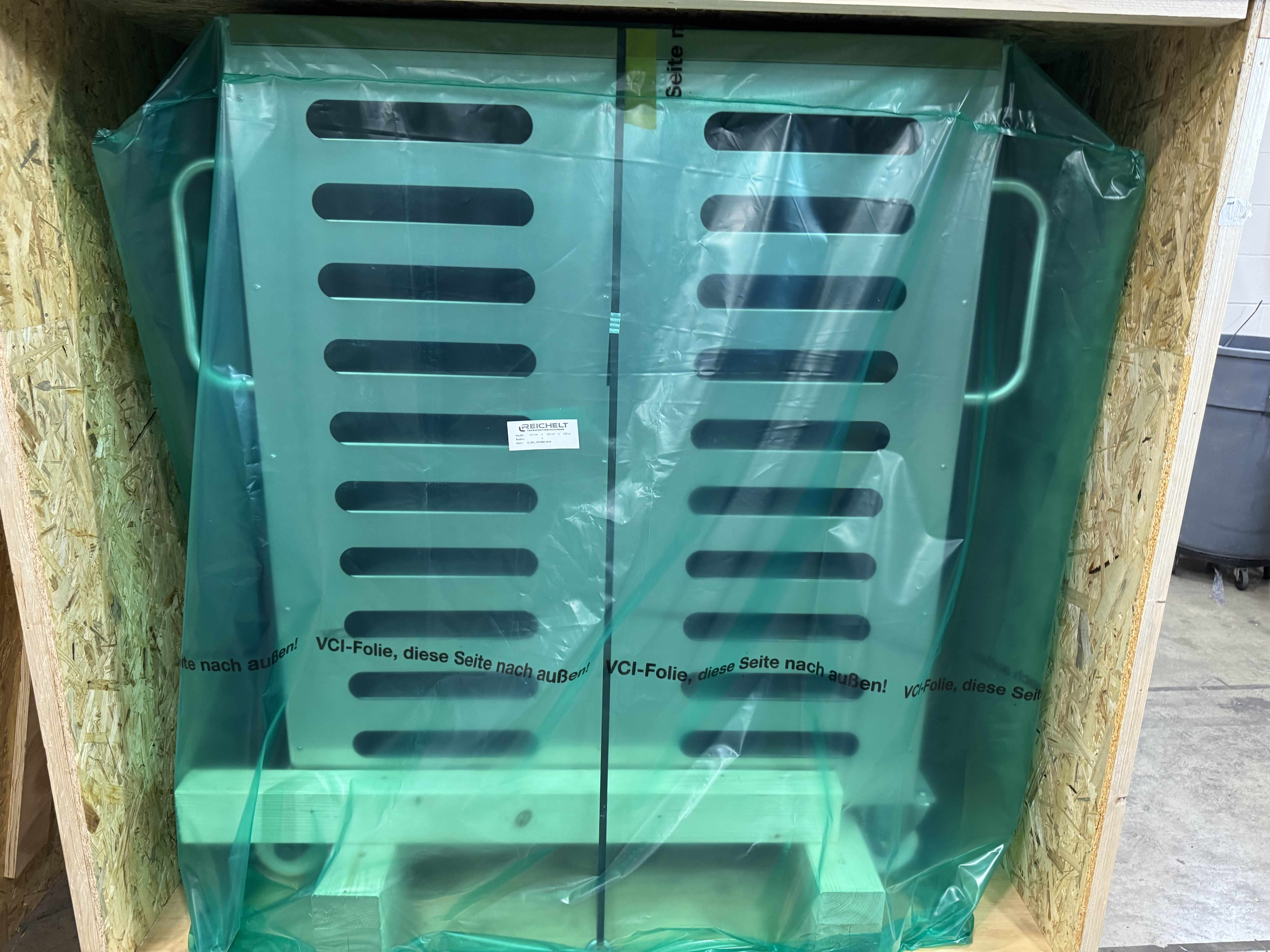 RossFill Ross_Rack 1018 Stainless Steel Trolley Storage 20L 20 RoSS Shells Capacity