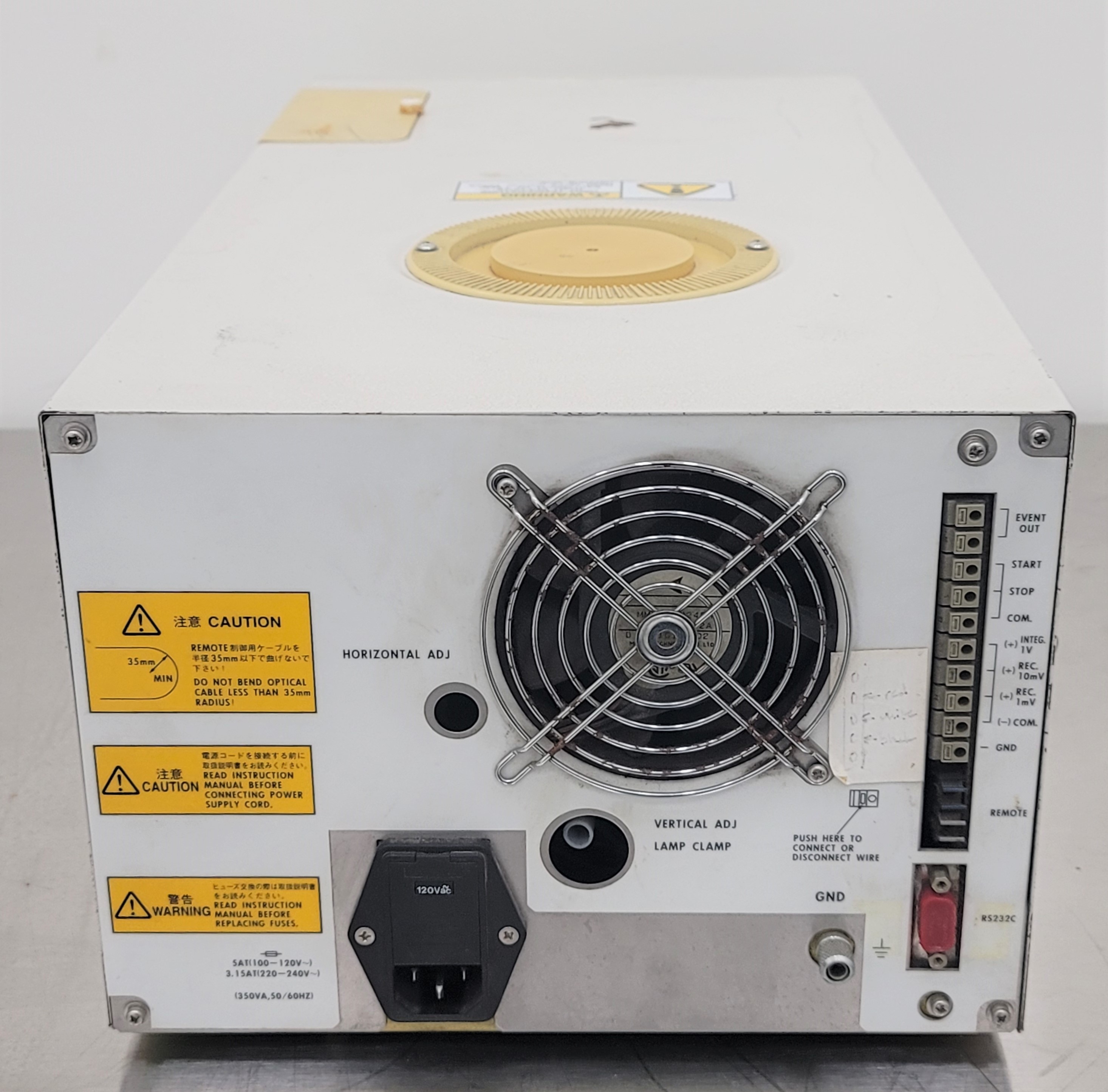 Shimadzu RF-10AXL Detector Fluorescence HPLC System 200-650nm 120V 50/60Hz