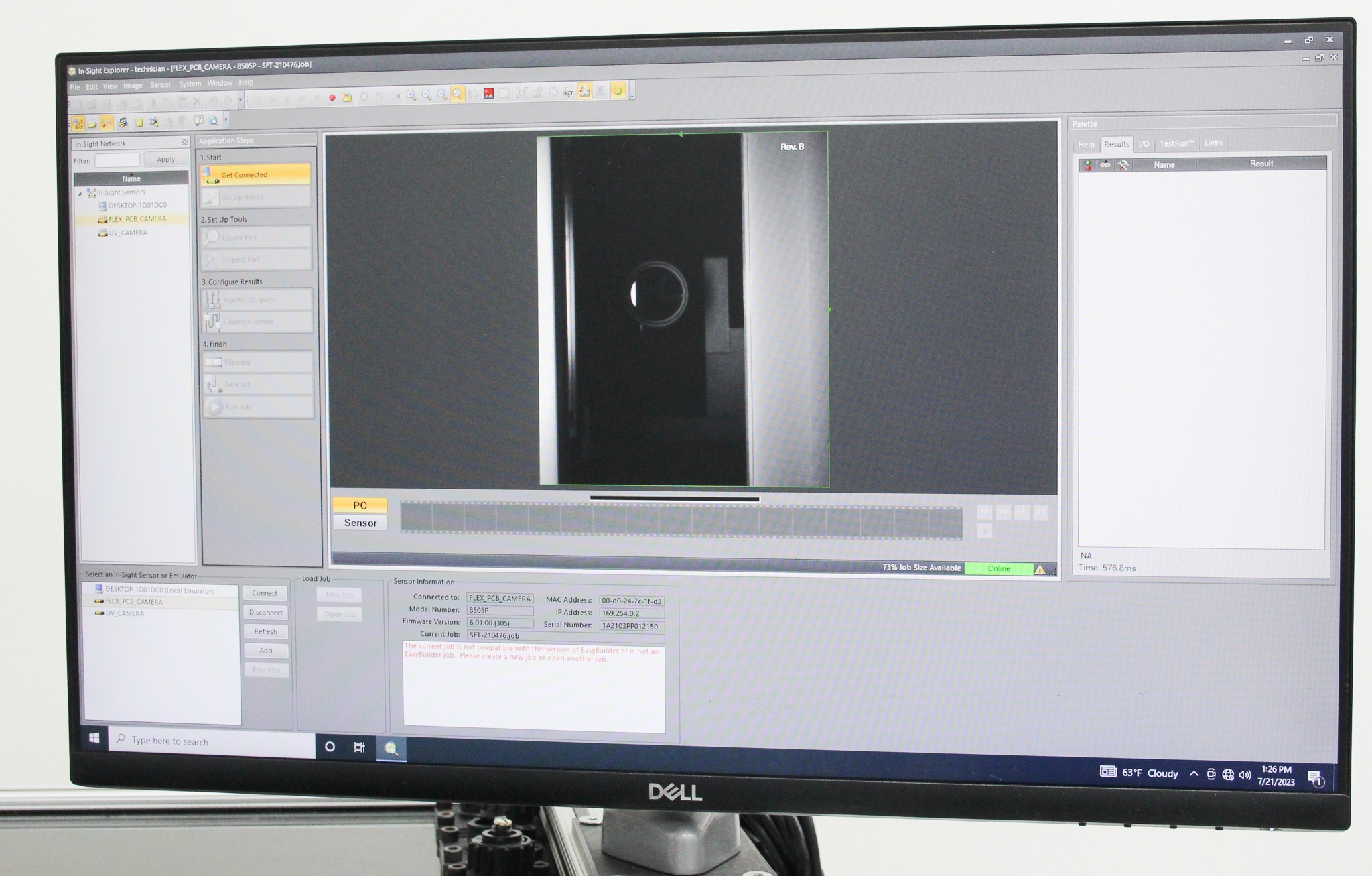 MesaBiotech Custom Accula Cartridge Workstation with Vision System