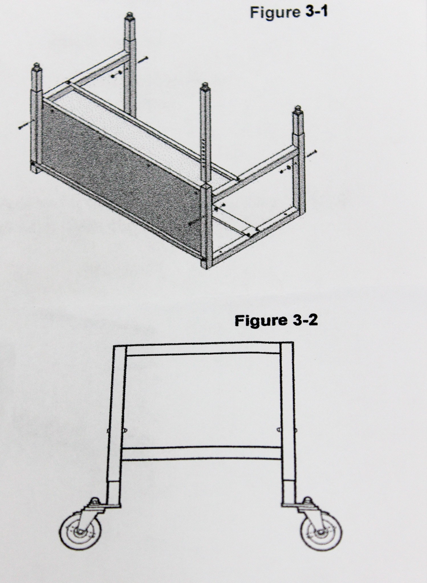 Model 3730500 Telescoping Base Stand Assembly Adjustable Height Steel Use