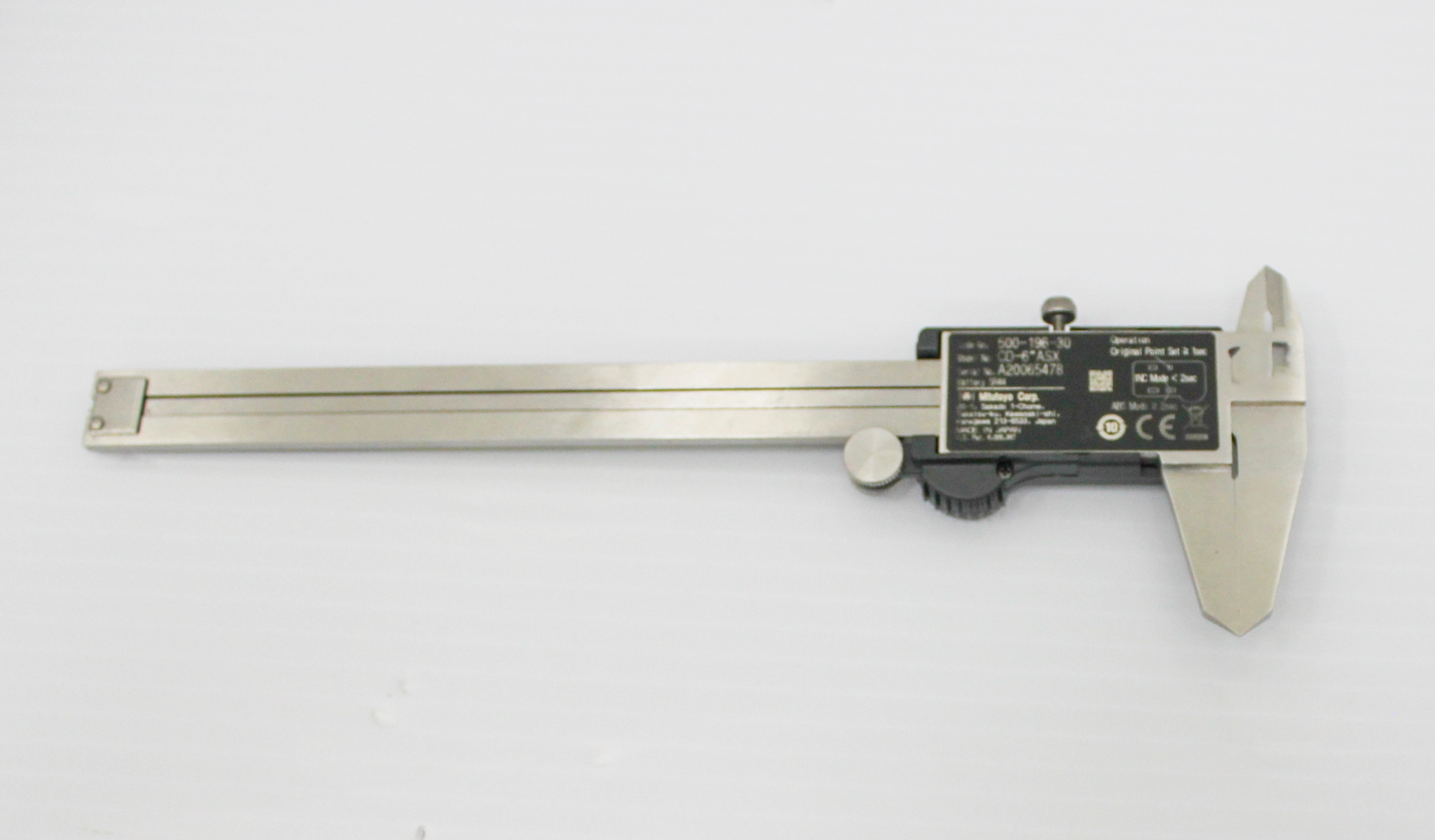 Mitutoyo CD-6ASX Testing Equipment Calibration 6in Digimatic