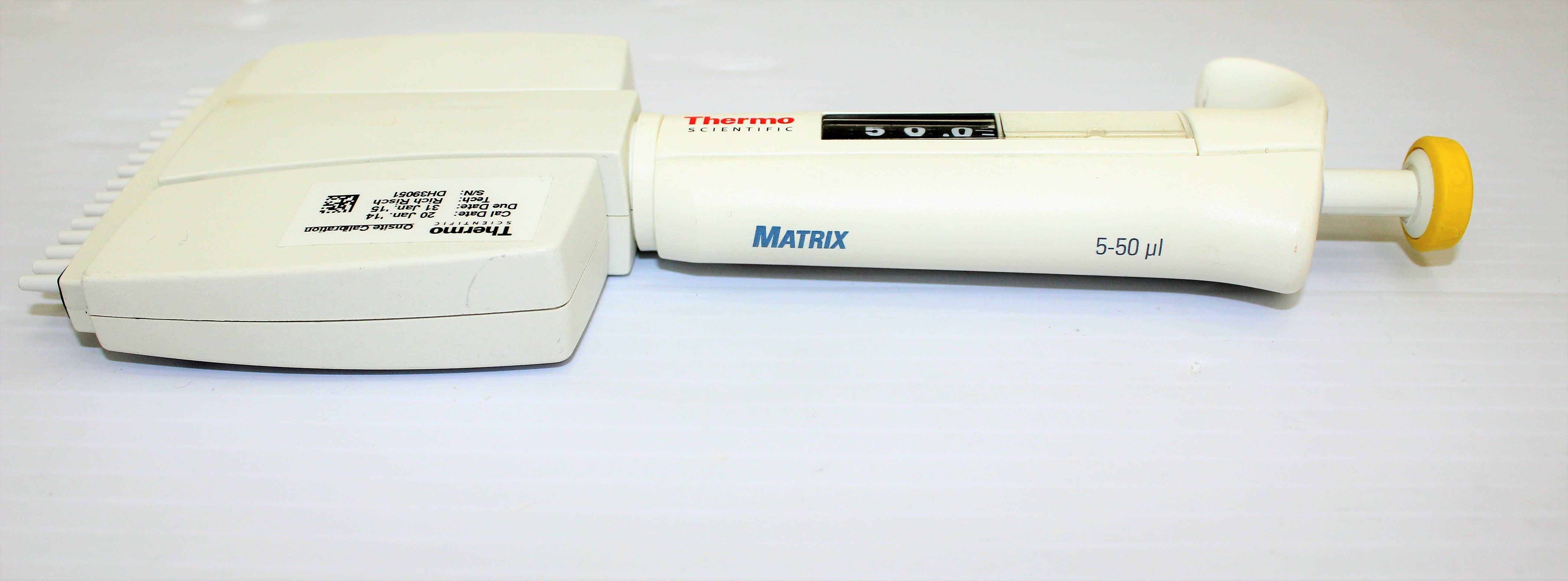 Thermo MATRIX 5-50uL Pipettor 16 Channels Ergonomic Manual Tested