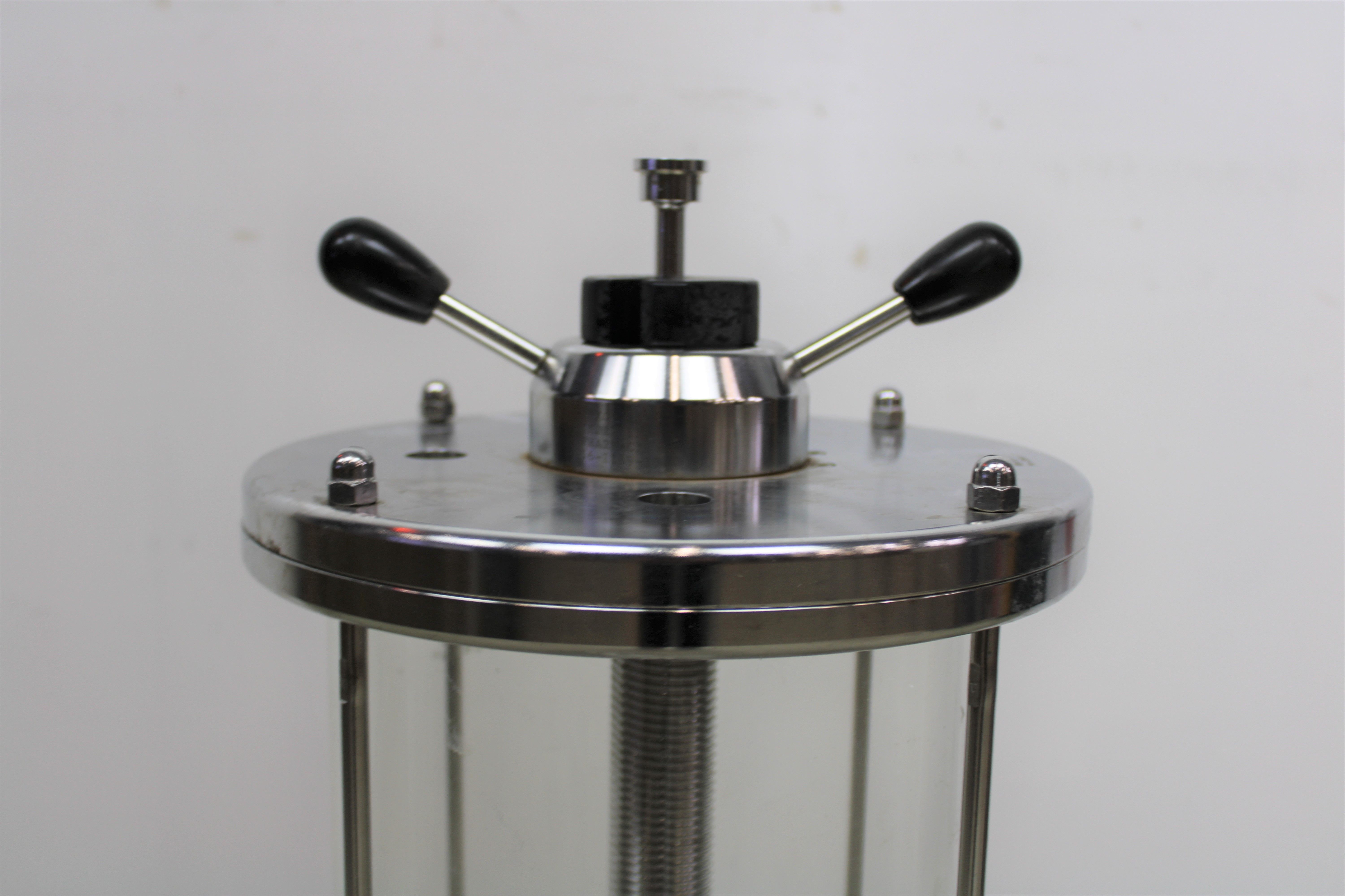 Schott Glass Chromatography Column 500mm Height 200mm Diameter Used Condition