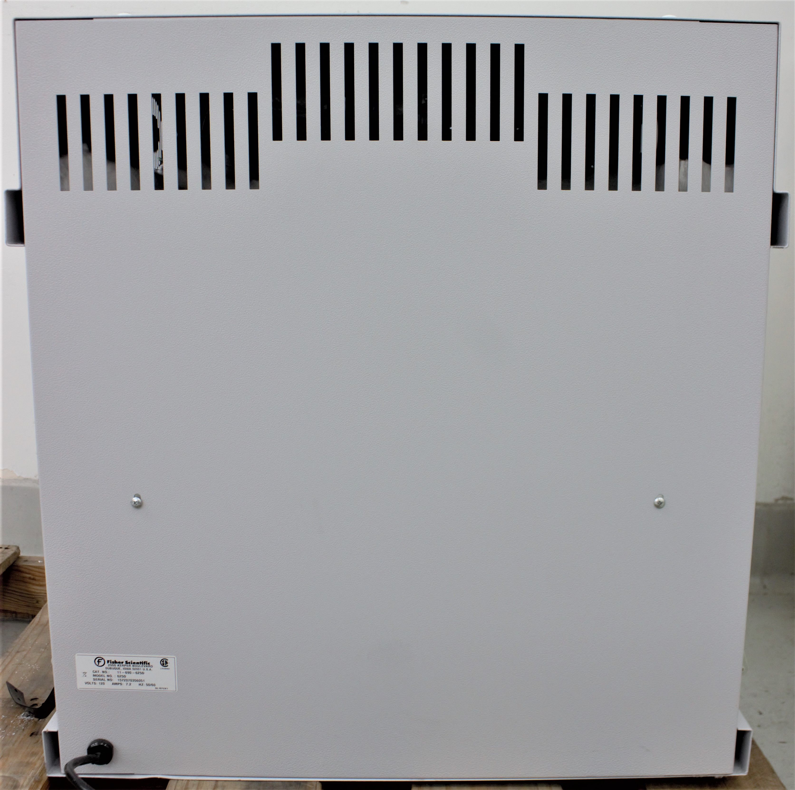 Fisher Isotemp 625D Incubator/PID Controlled Range 30-75C/Used Condition