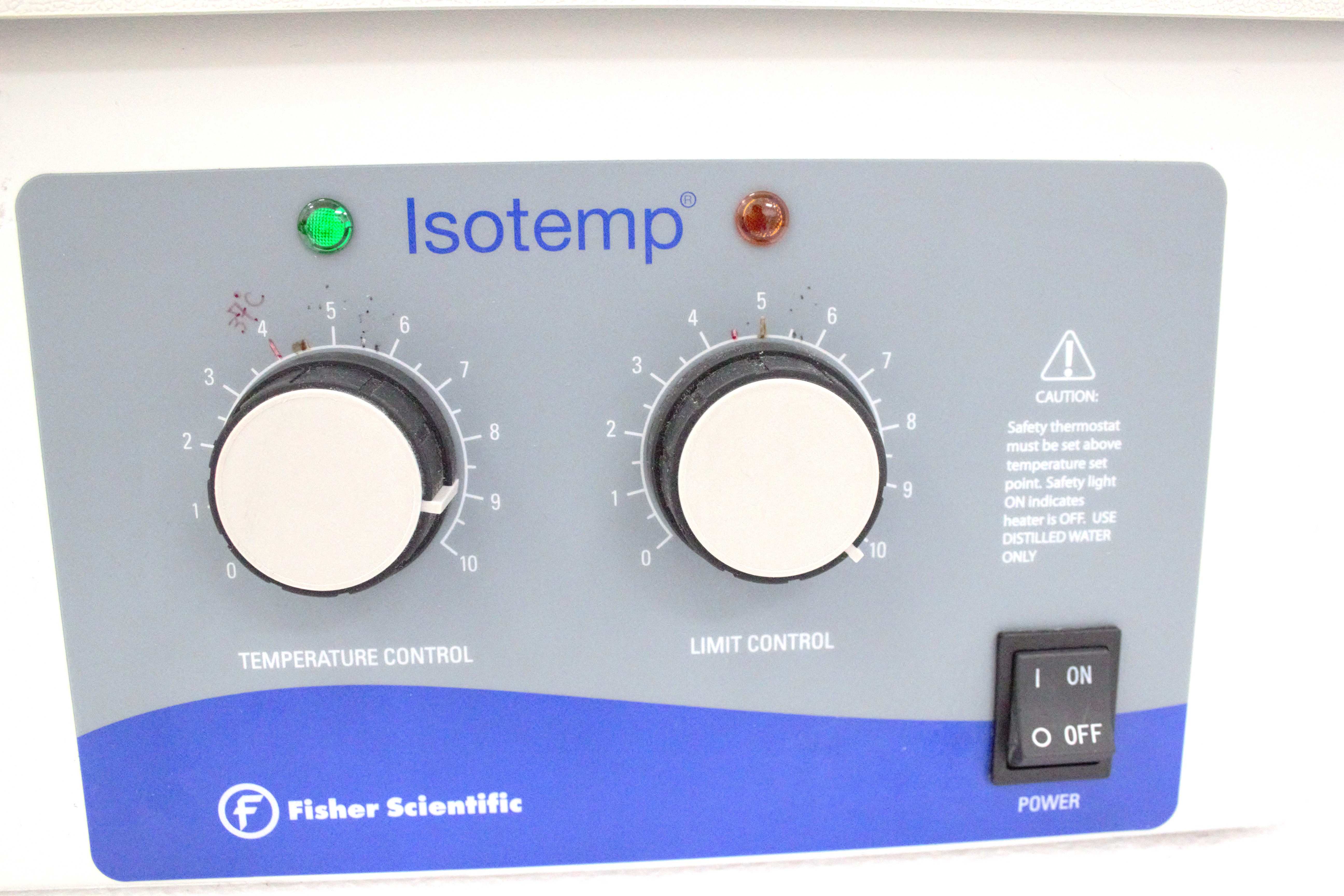 Fisher 110 Water Bath Laboratory Digital Temp Control 10L Near-New USED