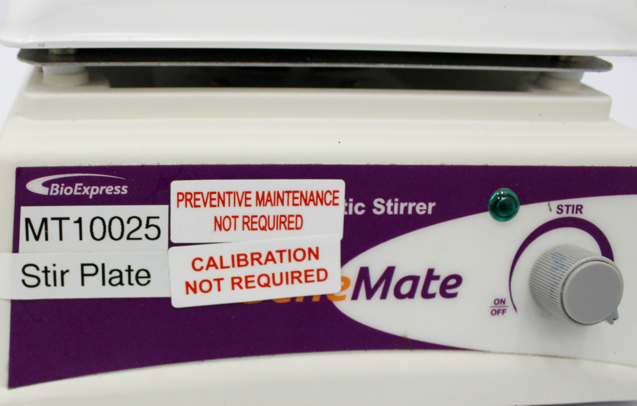 GeneMate Magnetic Stirrer CPD Storage MT10025 - 1500 RPM, 7x7in Ceramic Plate
