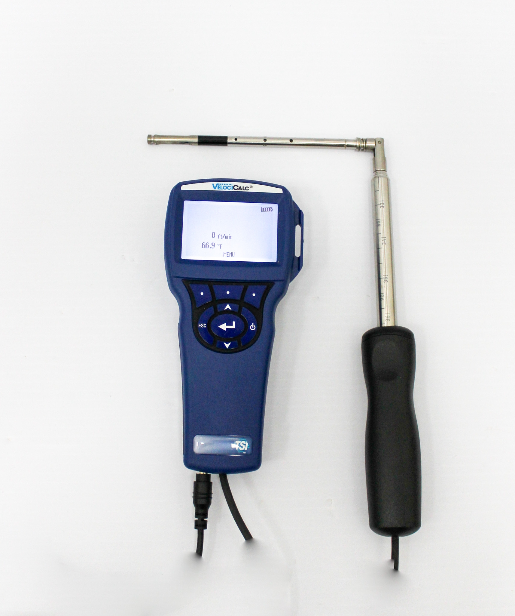 TSI 9535-A Air Flow Meter HVAC Max 6000 ft/min 0 to 200 F Logging