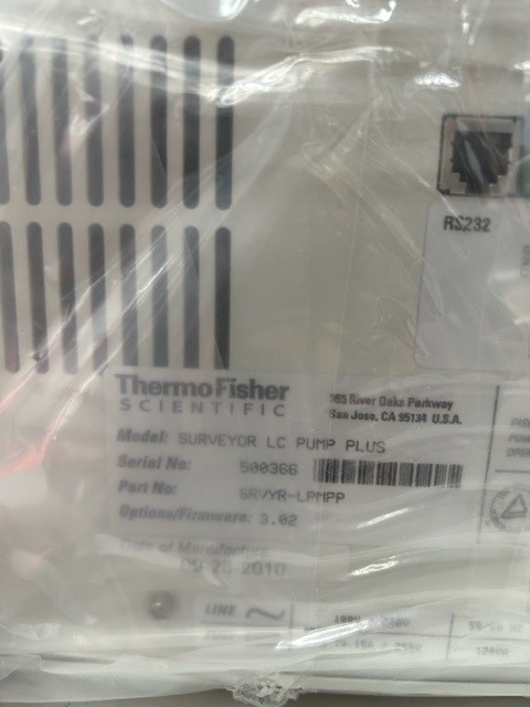 Thermo Surveyor LC Pump Plus HPLC System High-Performance Lab Use