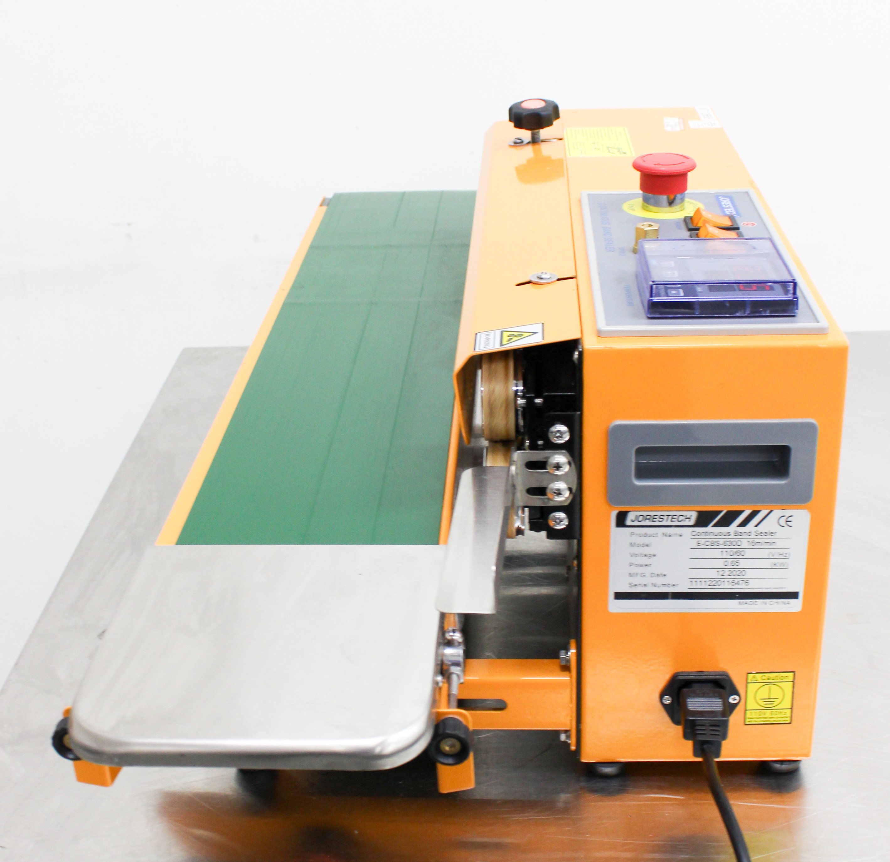 JORESTECH E-CBS-630D Sealer Packager High-Speed Temp Control 54ft/min