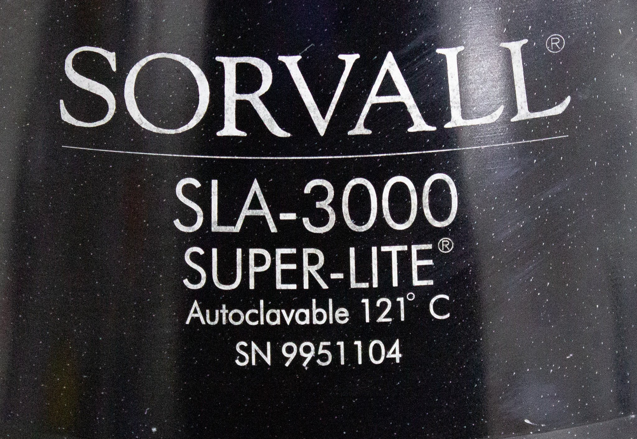Sorvall SLA-3000 Centrifuge Rotor 6x500ml 12000RPM Autoclavable Used