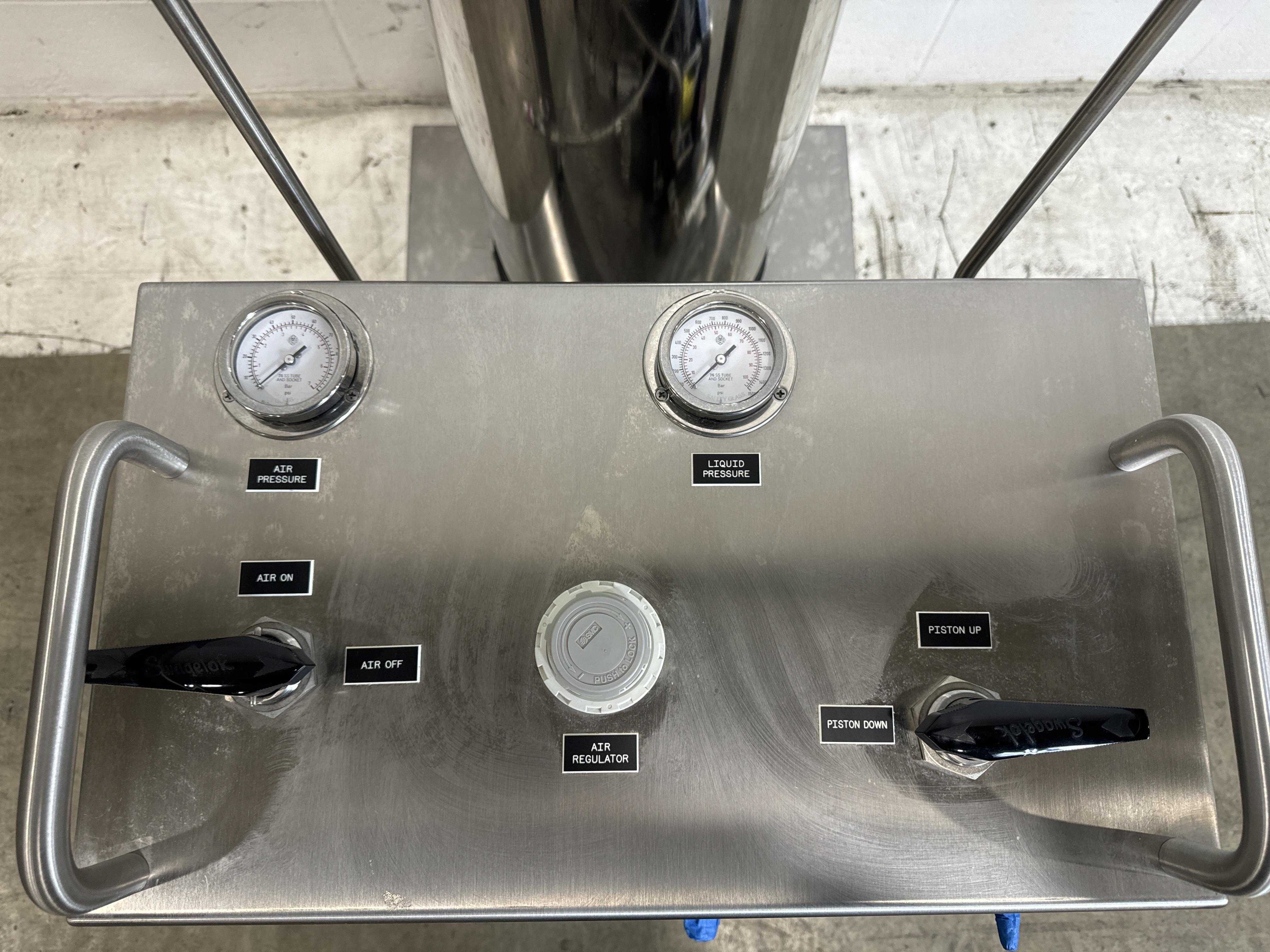 Asahi Kasei Bioprecess Hp-Cart-30 Hydraulic High Pressure Cart 70 Barg Capacity