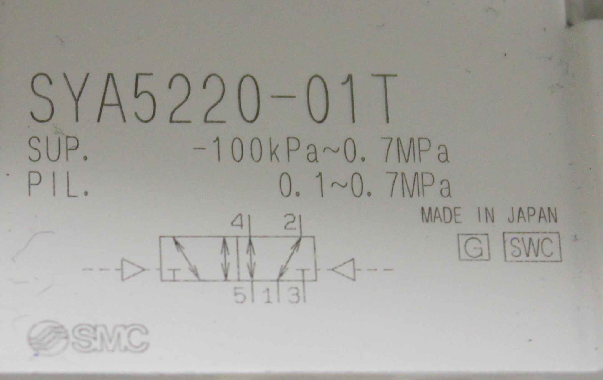 SMC MXS8-30P Slide Table Regulator Pneumatic Actuator Used Condition
