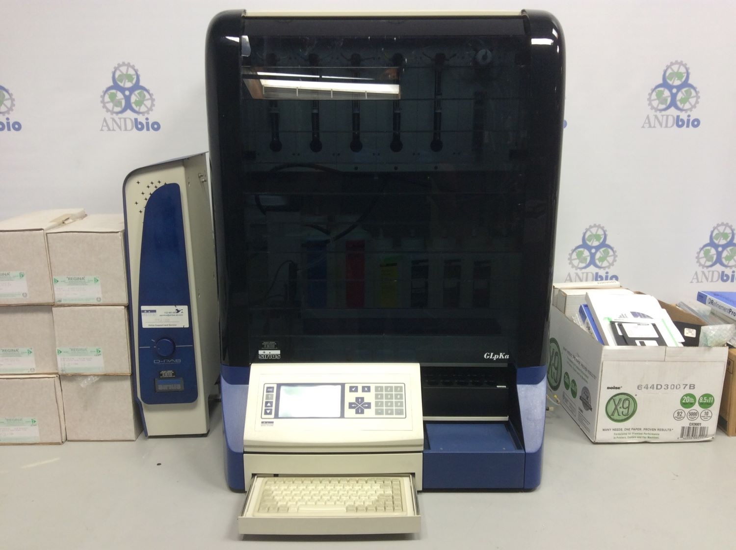 Sirius GLpKa Titrator Flow Cytometer D-PAS Cell Sorting Salvage AS-IS