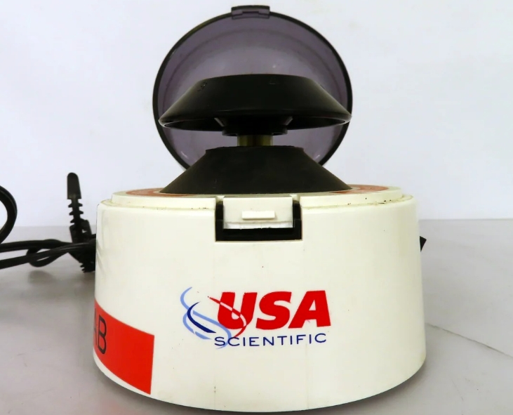 USA Scientific IR Micro Centrifuge 6-Place Personal Centrifuge 6000 RPM