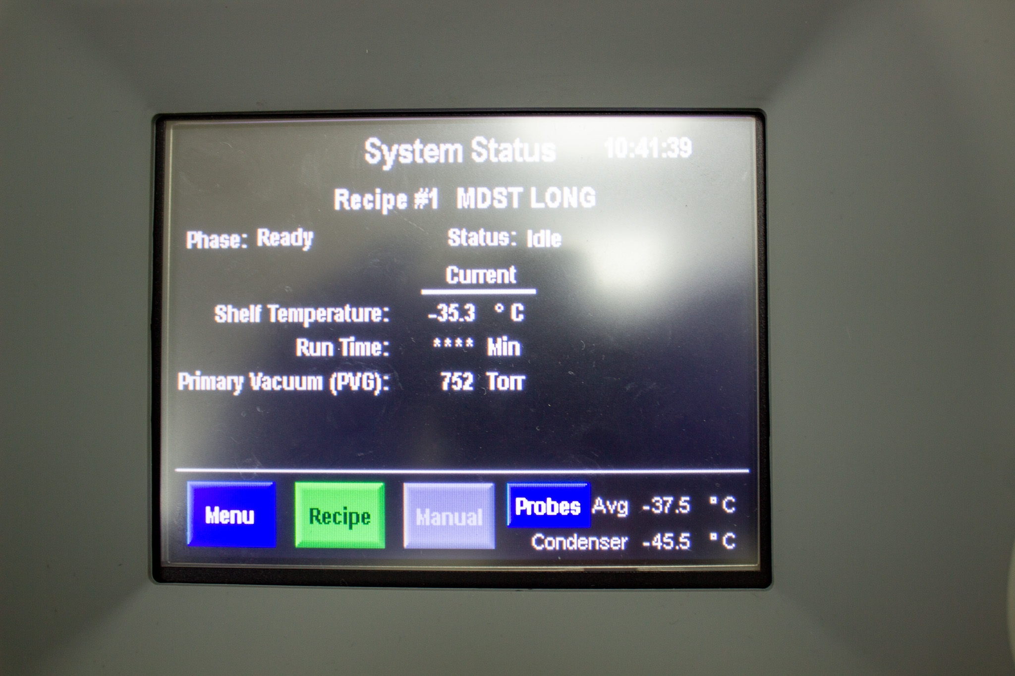 SP VirTis Advantage ProFreeze Dryer ADP-B3EL 3 Shelf Lyophilizer -85C 6L