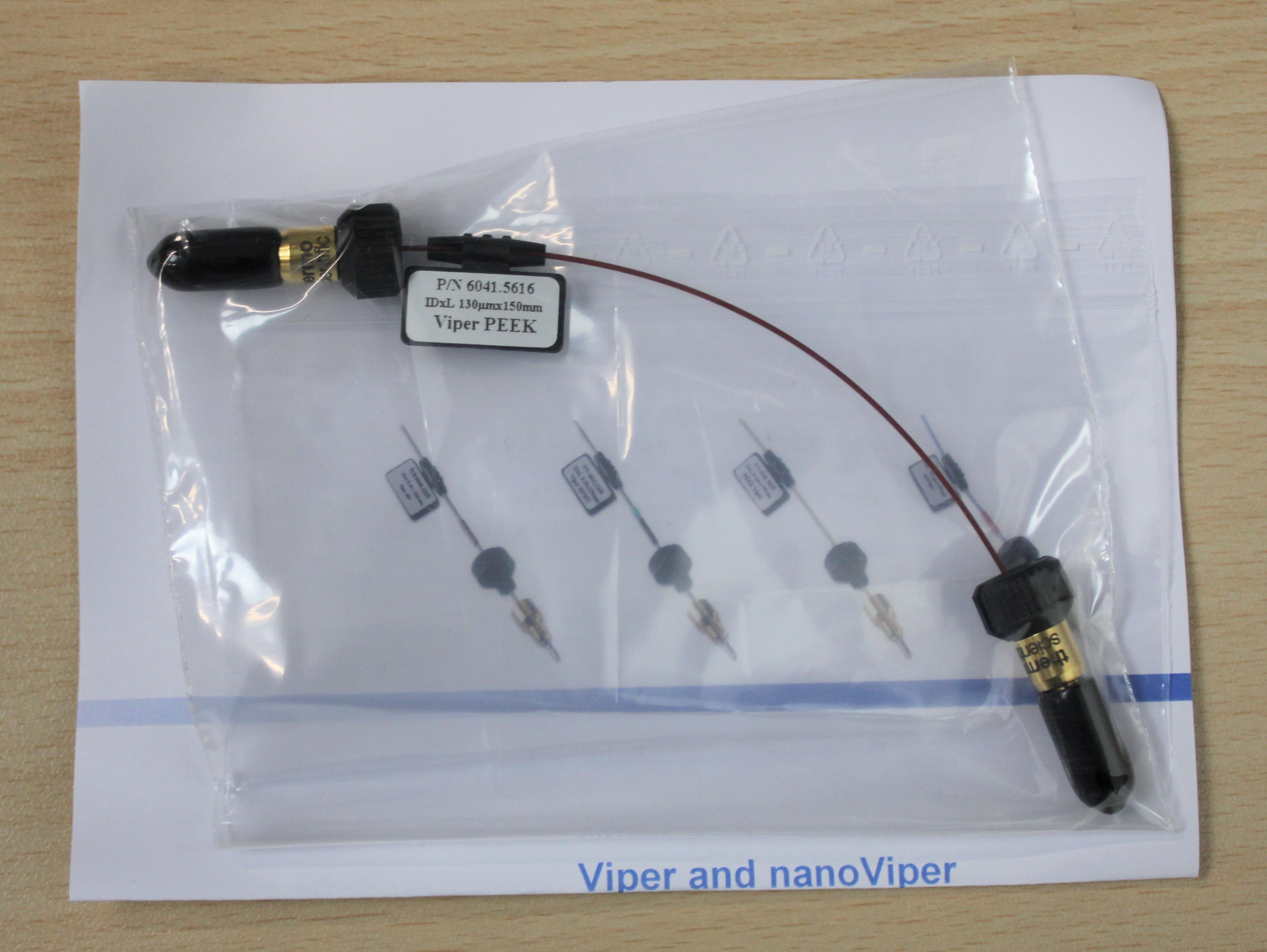 Thermo Viper Fingertight Fitting Accessory HPLC UHPLC Zero Dead Volume
