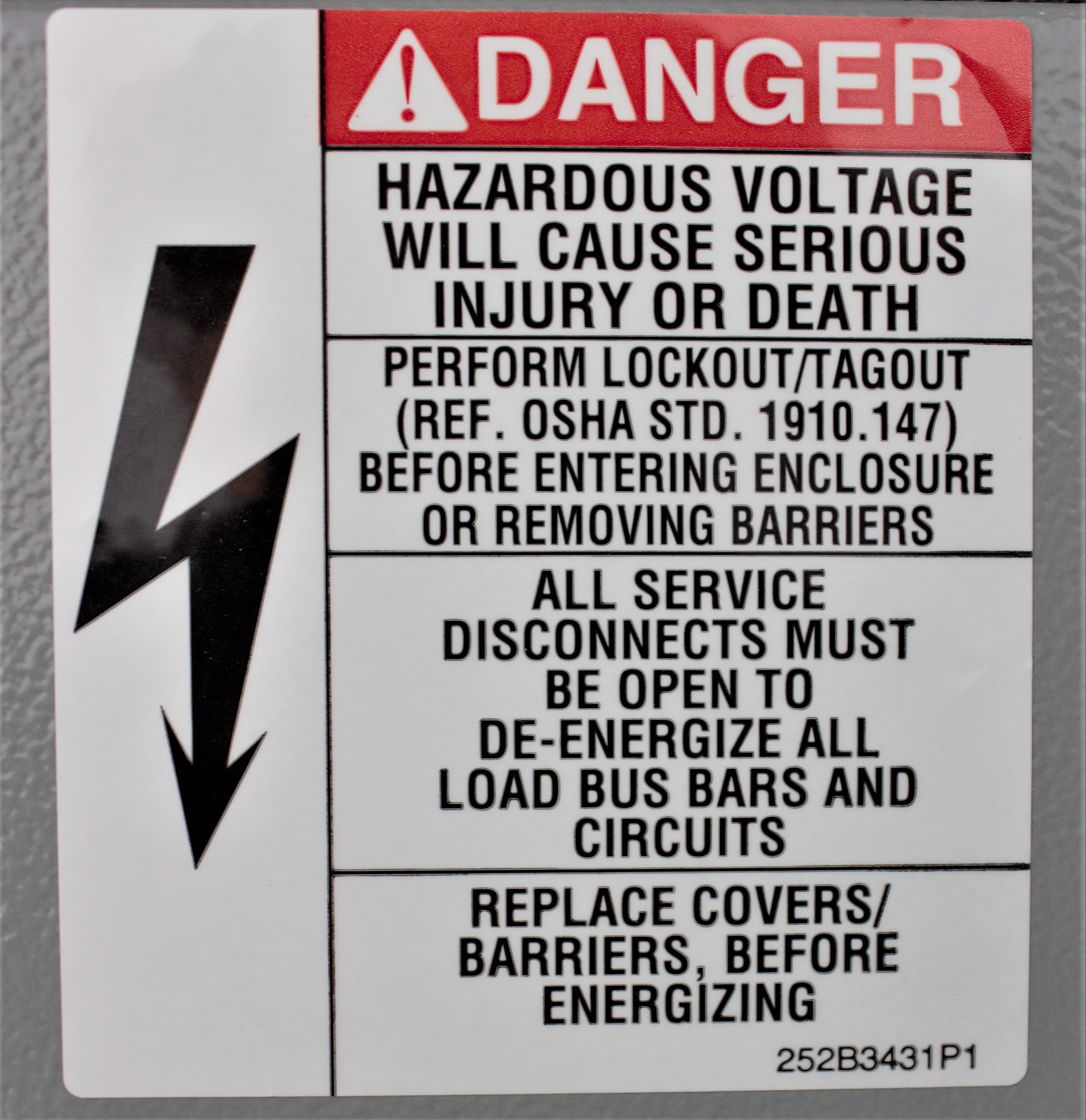 ABB Spectra Series Switchboard Group Mounted Circuit Breakers Unit 277V/480V