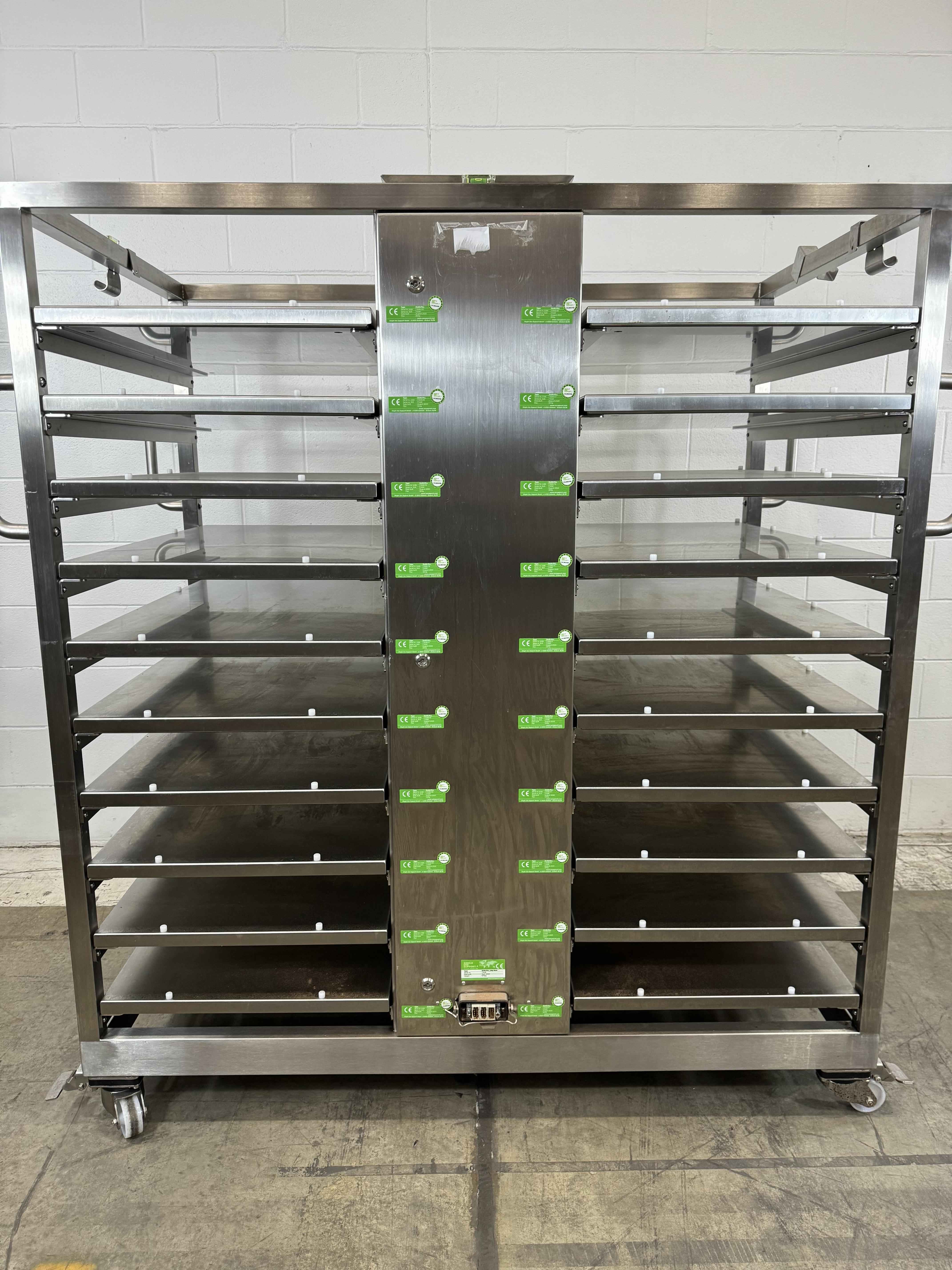 RossFill Rack 1018 Facility Storage Equipment Stainless Steel Used Functional