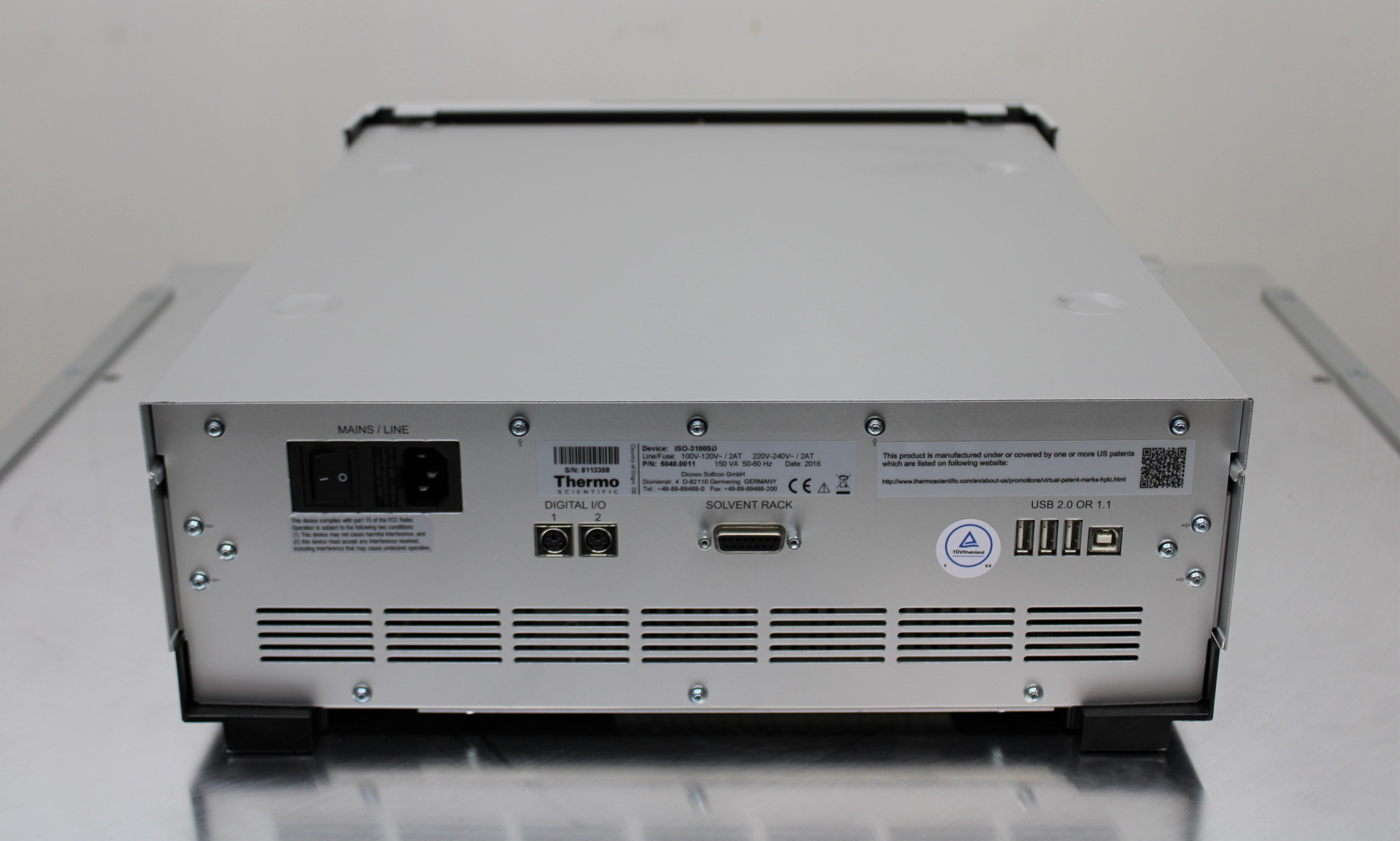 Thermo ISO-3100SD Isocratic Pump for Robust Isocratic Applications 2016