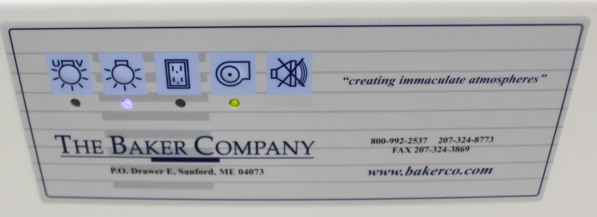 Baker SG603 Class II A2 Biosafety Cabinet, Vertical Laminar Flow, HEPA Filter