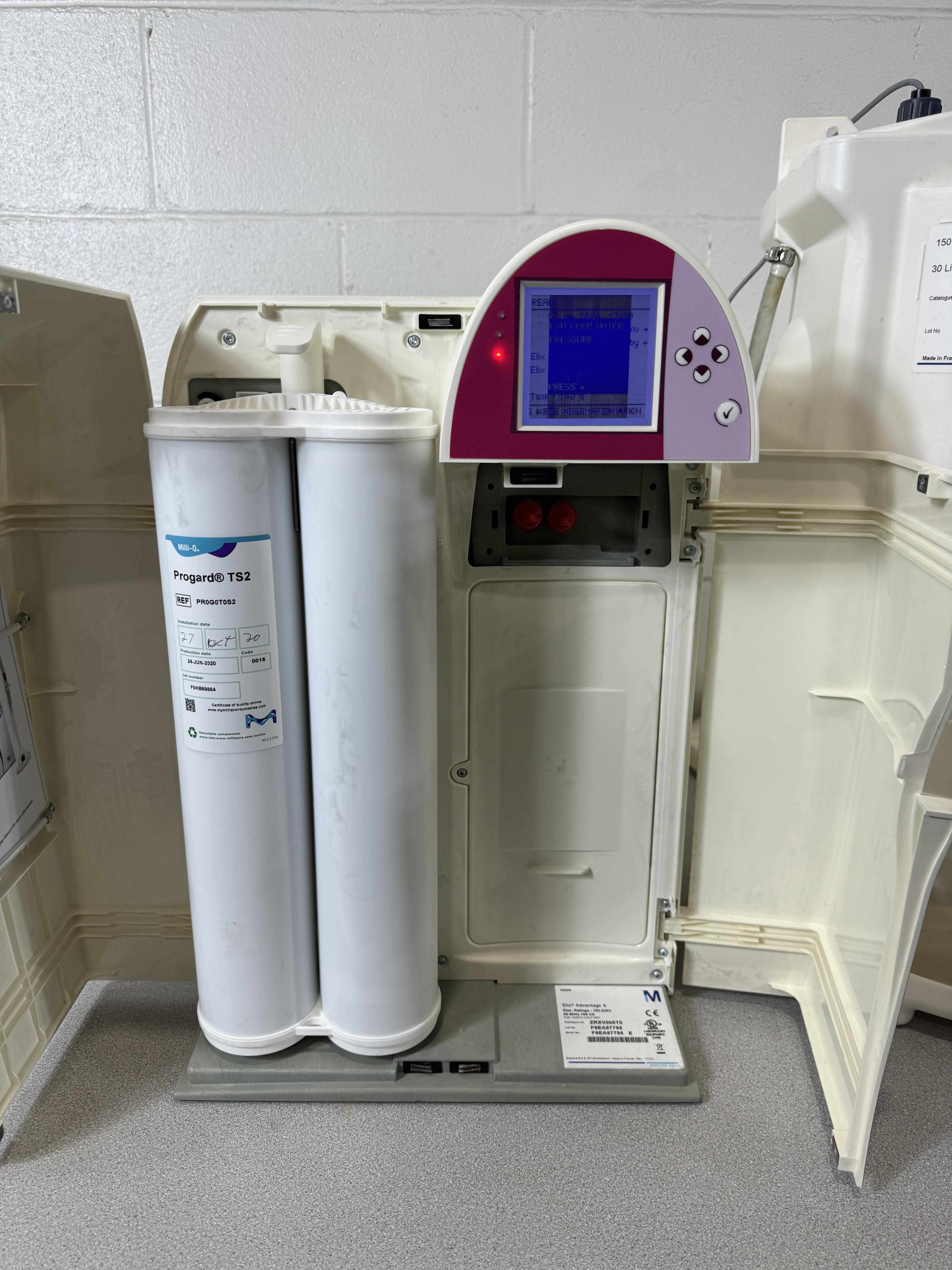 Millepore Elix Advantage 5 Water Purification System, 100L/Day Output