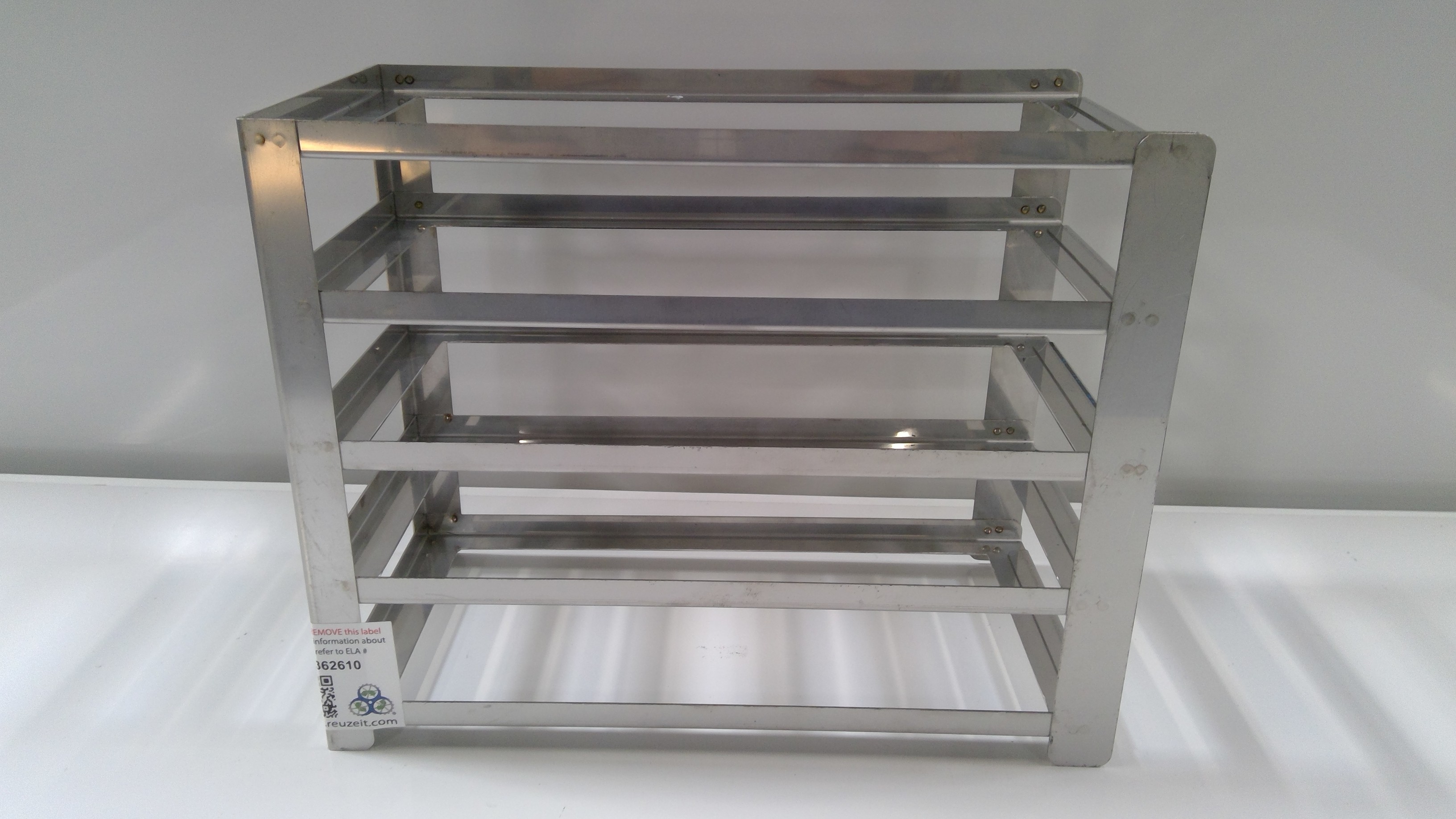 Thermo GT4000702 Stainless Steel Cryo Rack Vertical Holds 4 Slots
