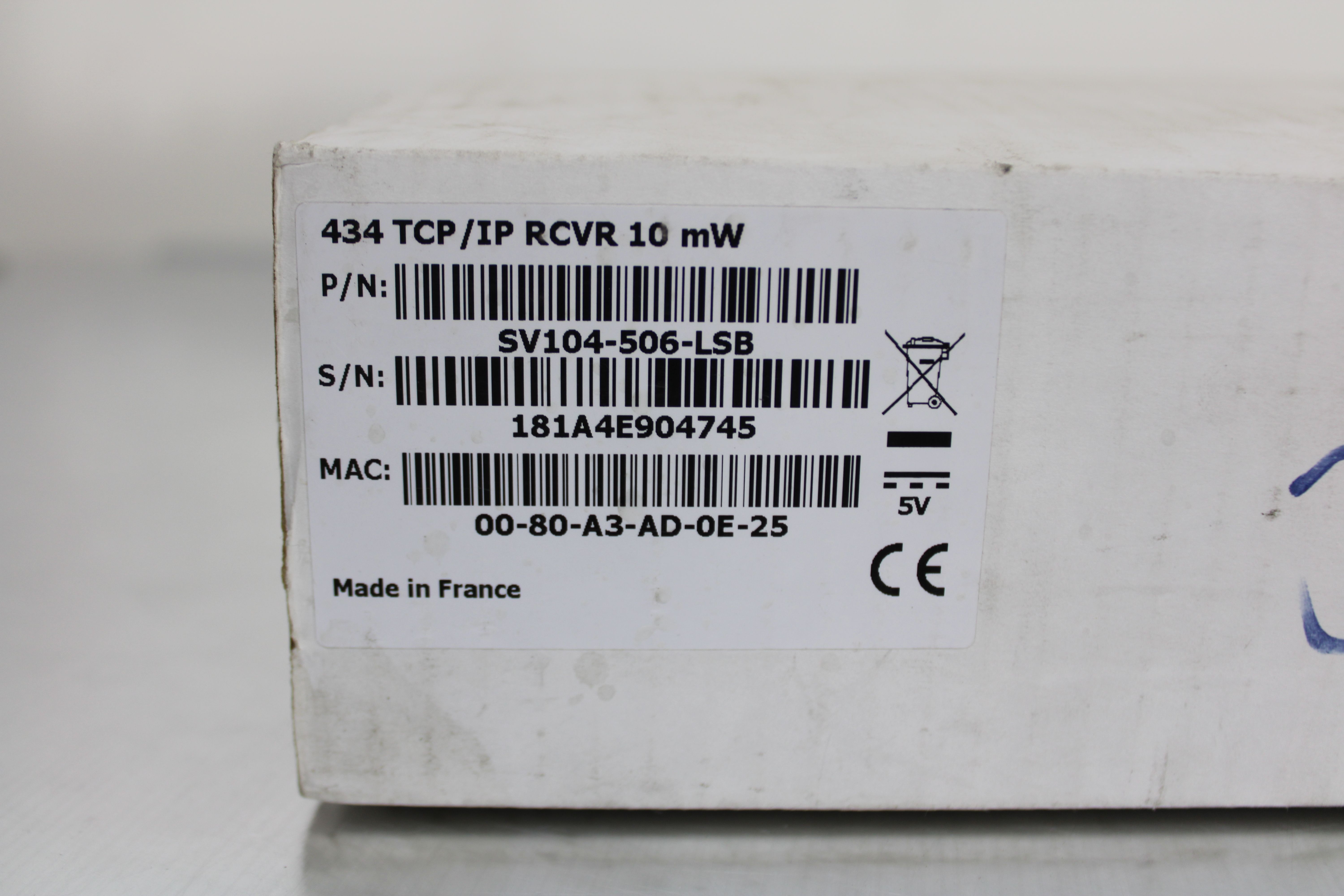 Thermo Scientific Smart-Vue Module SV104-506-LSB 434MHz TCP/IP RJ45