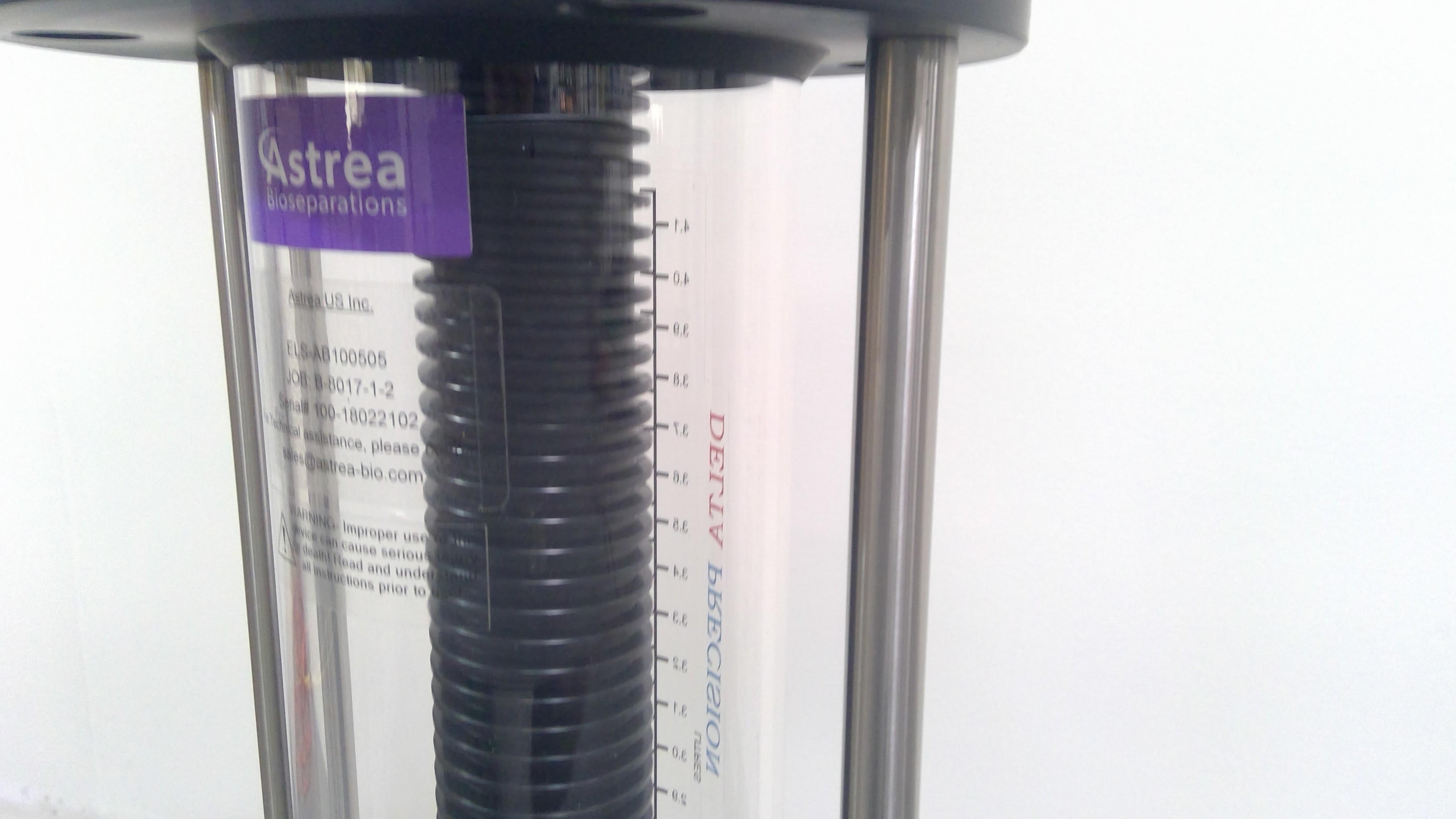 Astrea AB100505 Column for Biopharmaceutical Use Evolve 100 Chromatography