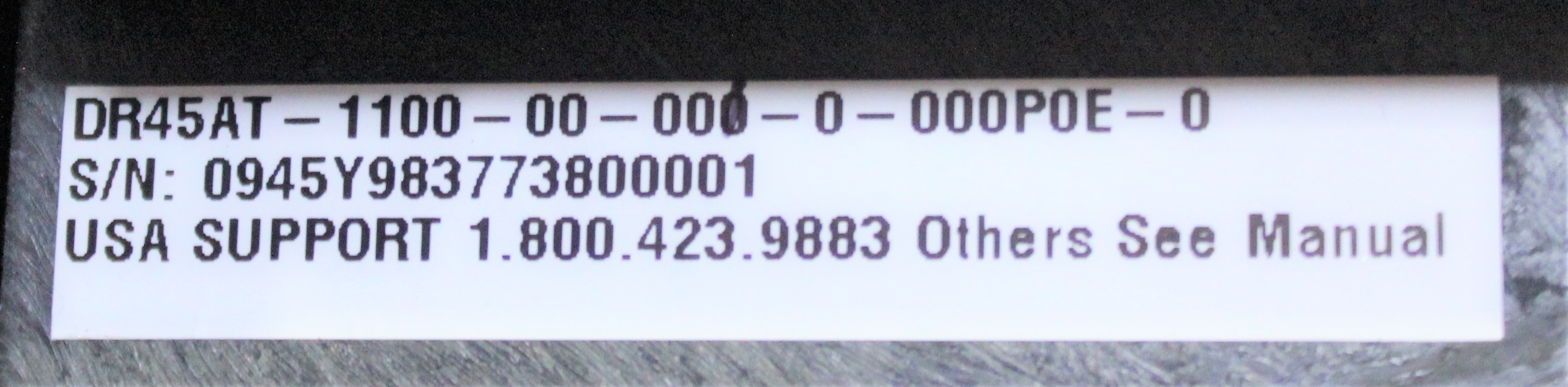 Honeywell DR45AT Recorder 4-Channel Circular Chart 660ms Sample Rate 120/220V