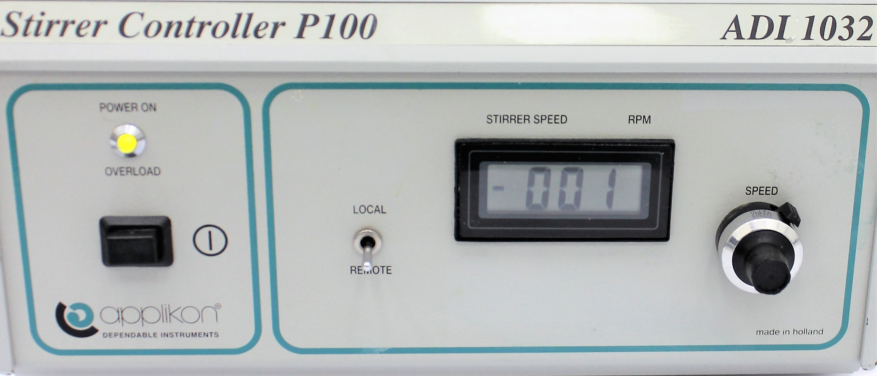 Applikon ADI 1032 Stirrer Controller P100 for Bioreactor Agitation Control