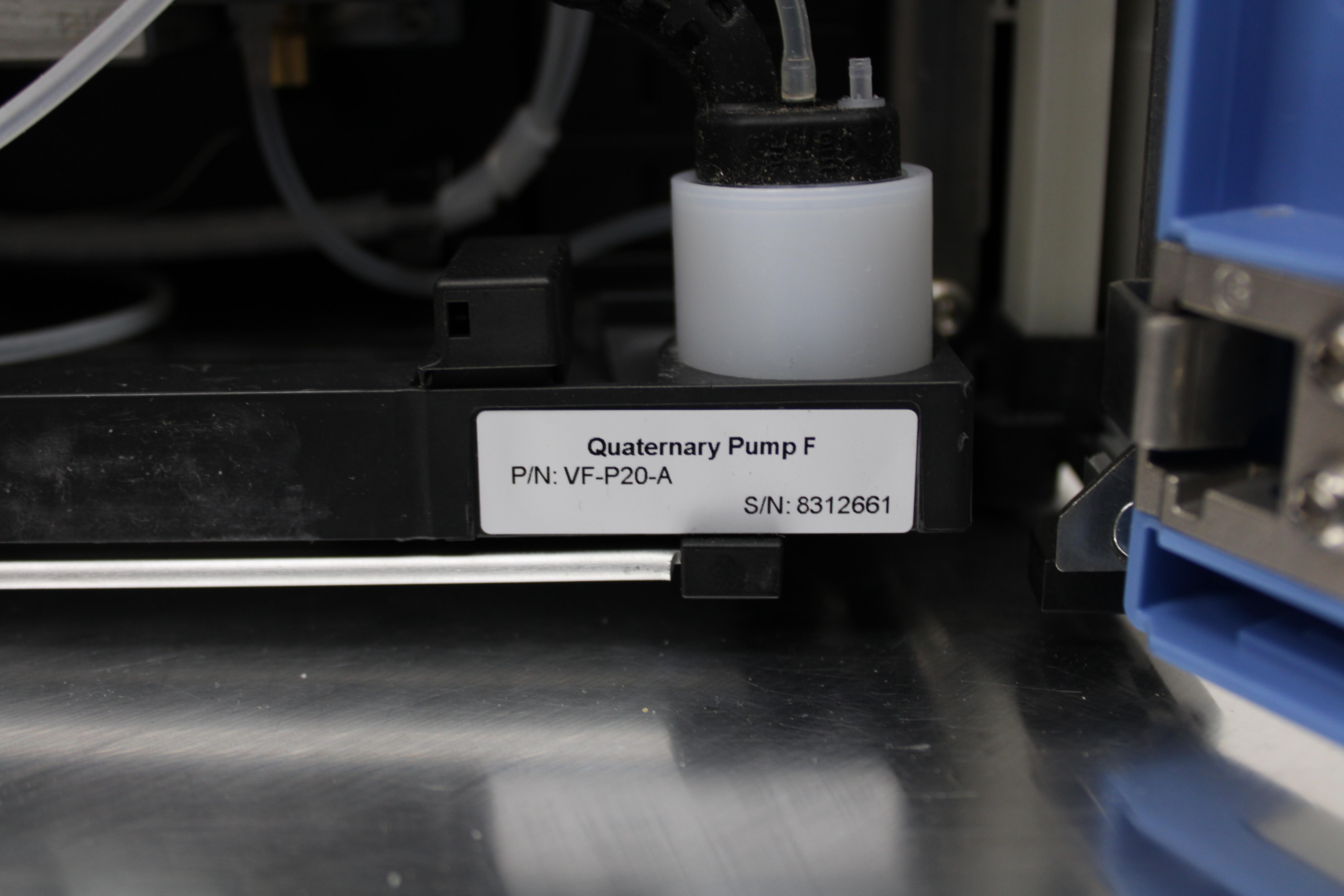 Thermo VF-P20-A Quaternary Pump HPLC/FPLC Solvent Blending 8mL/min 35C