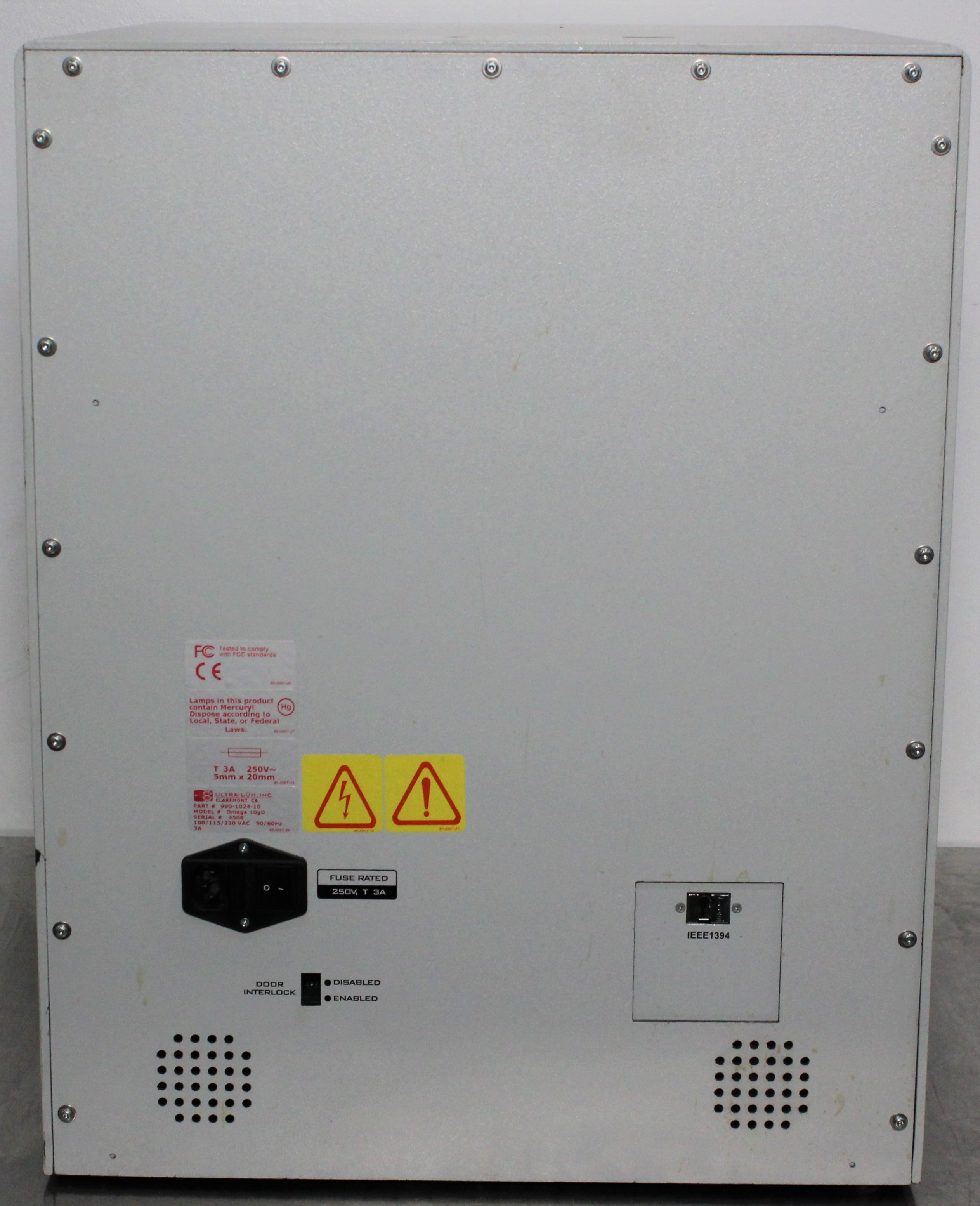 Ultra Lum Omega 10gD Imaging System Molecular Imaging 6-Position Filter