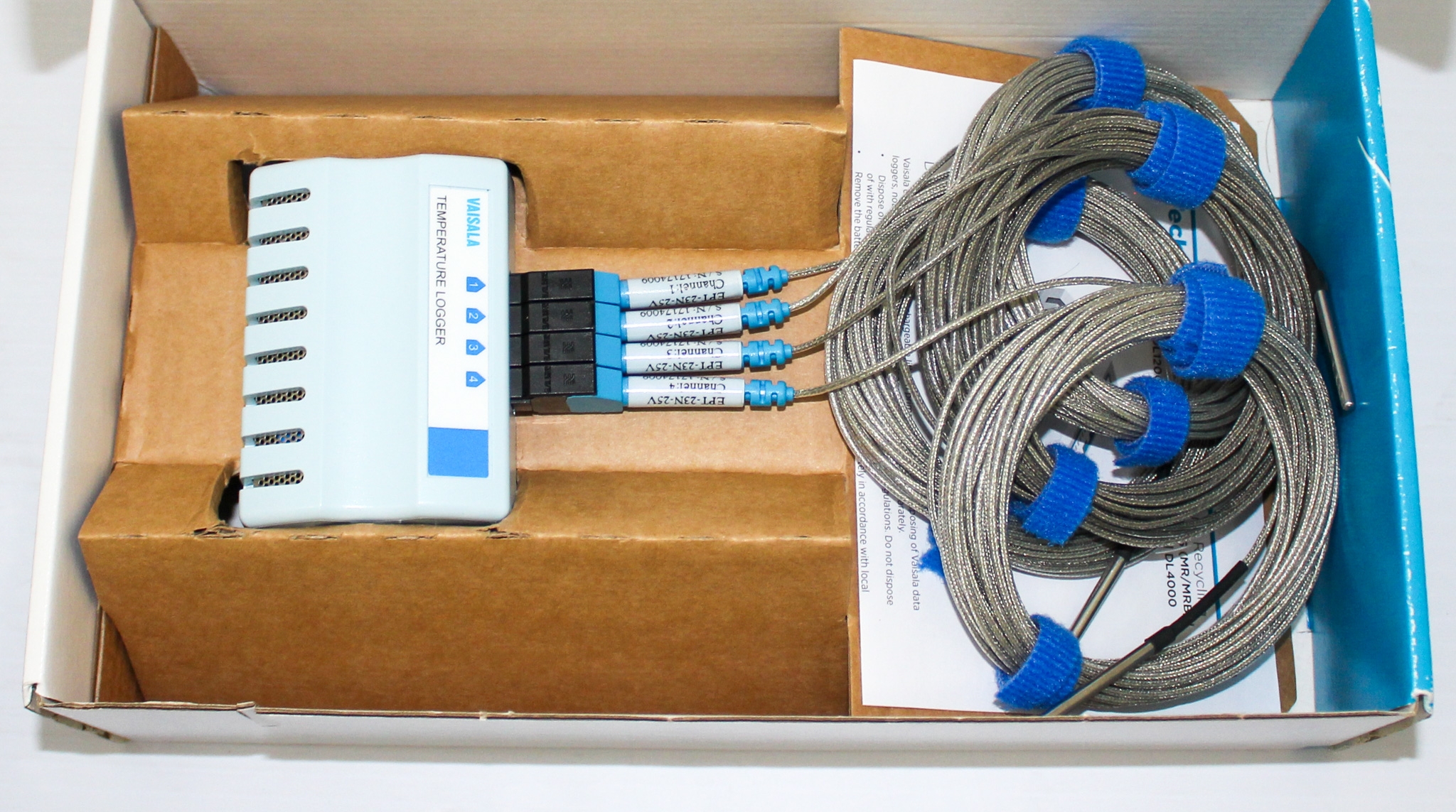 Vaisala VL-1416 Temperature Data Logger 4Channel 4Applications TurnKey