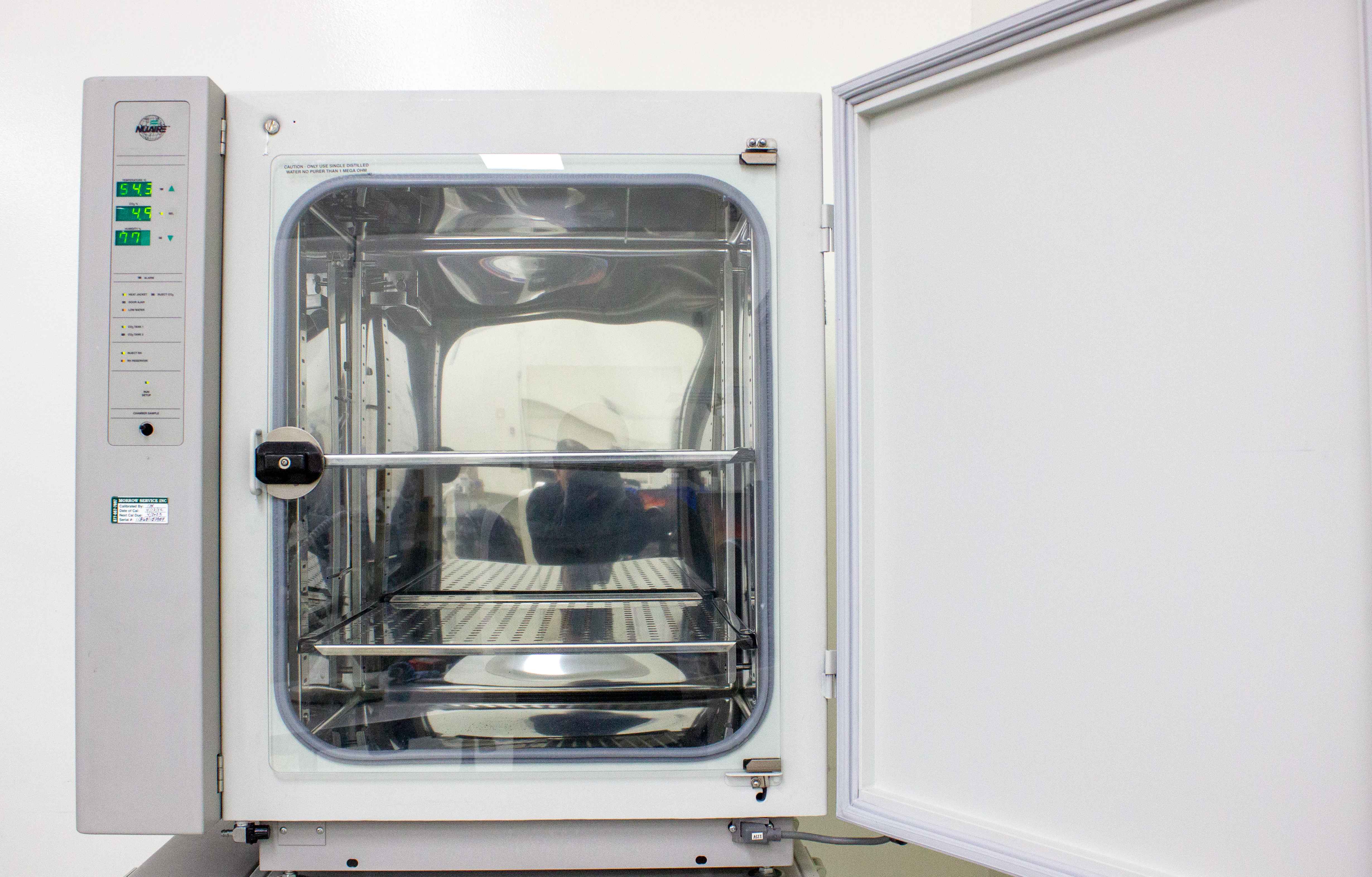 NuAire NU-4850 CO2 Incubator with 20 Gallon Water Jacket Used VG Condition