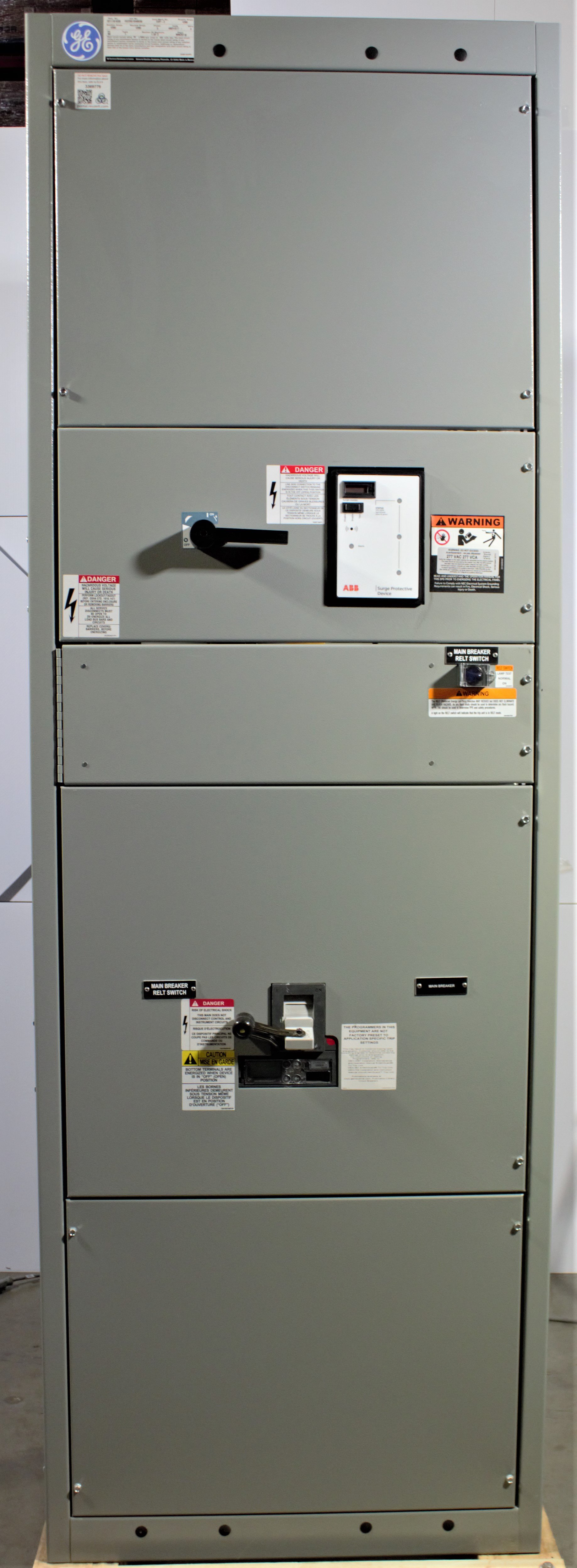 ABB Spectra Series Switchboard Group Mounted Circuit Breakers Unit 277V/480V