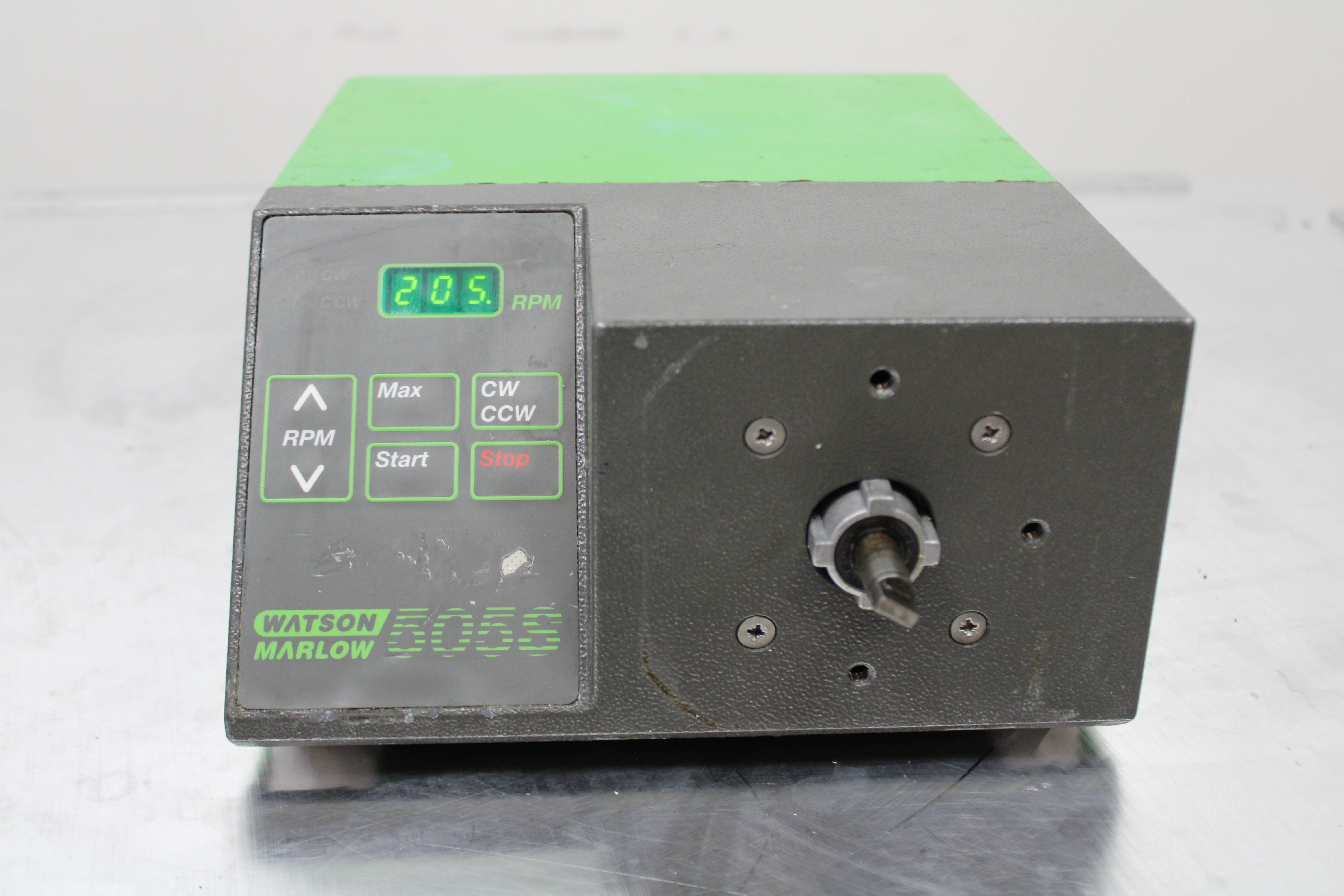 Watson Marlow 505S Peristaltic Pump Low-Flow 0.6uL-42mL/min 5-40C DualVolt