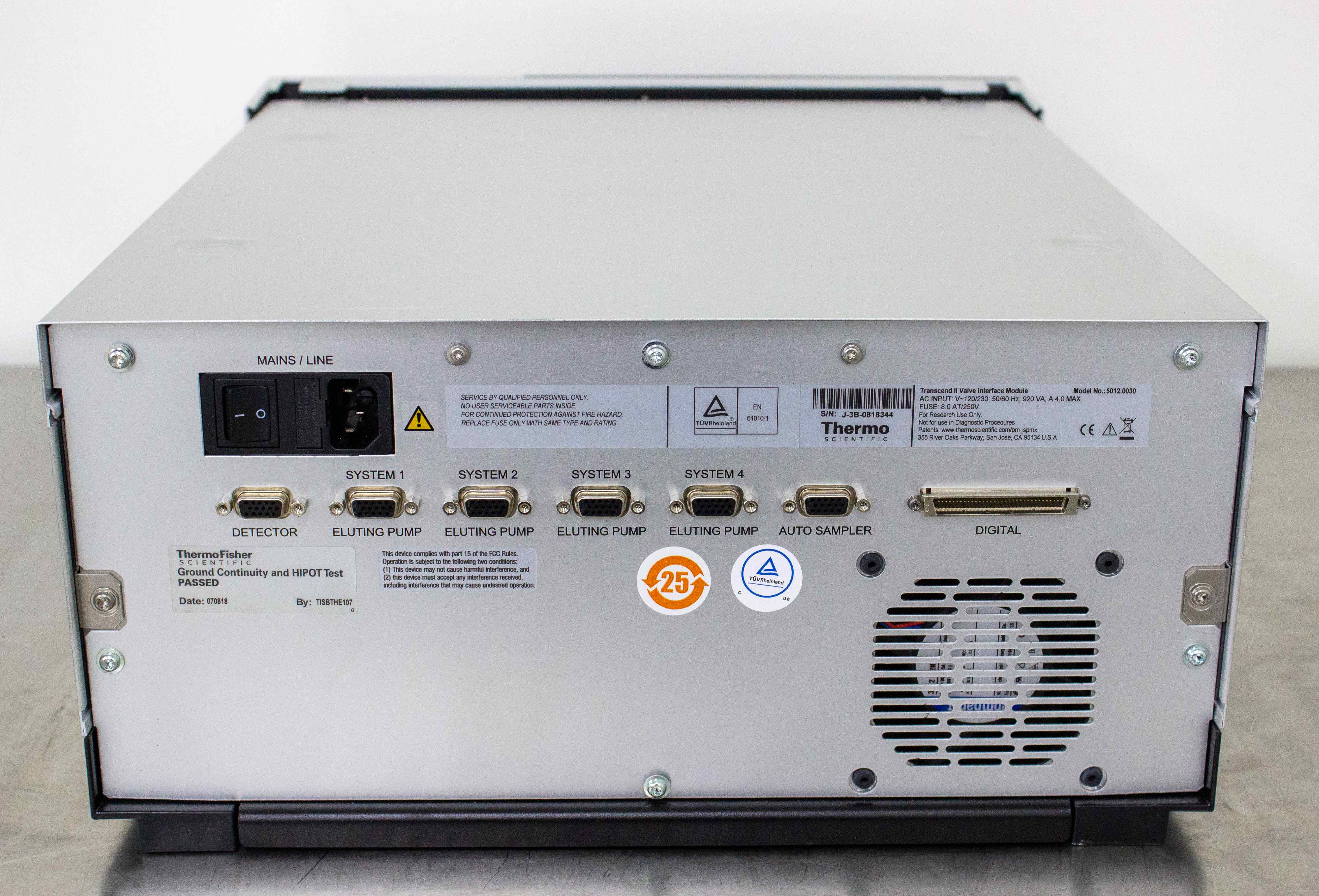 Thermo Transcend II Valve Interface Module HPLC Optimized VIM System